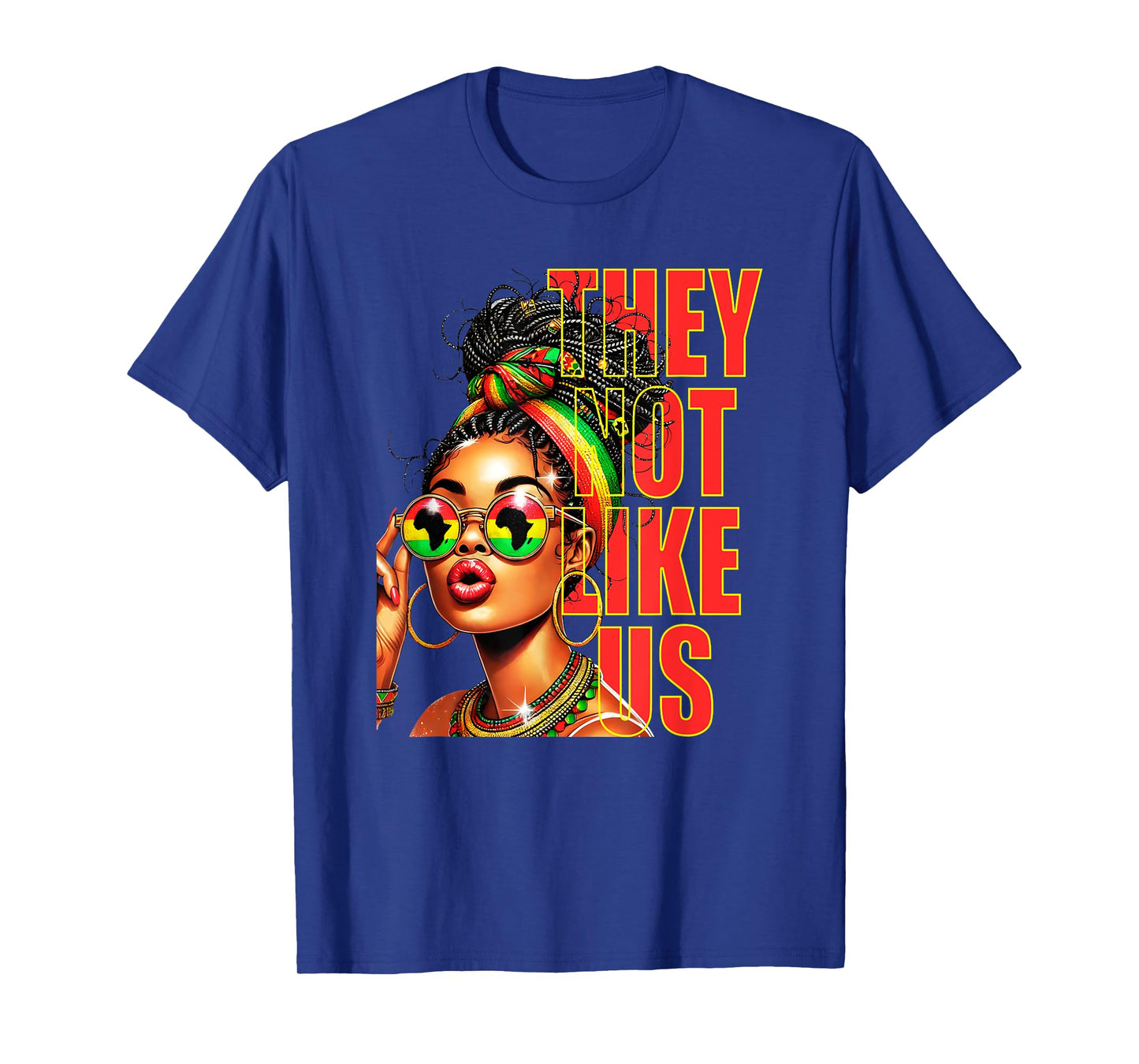 They Dont Like Us Juneteenth 1865, Afro America Woman T-Shirt