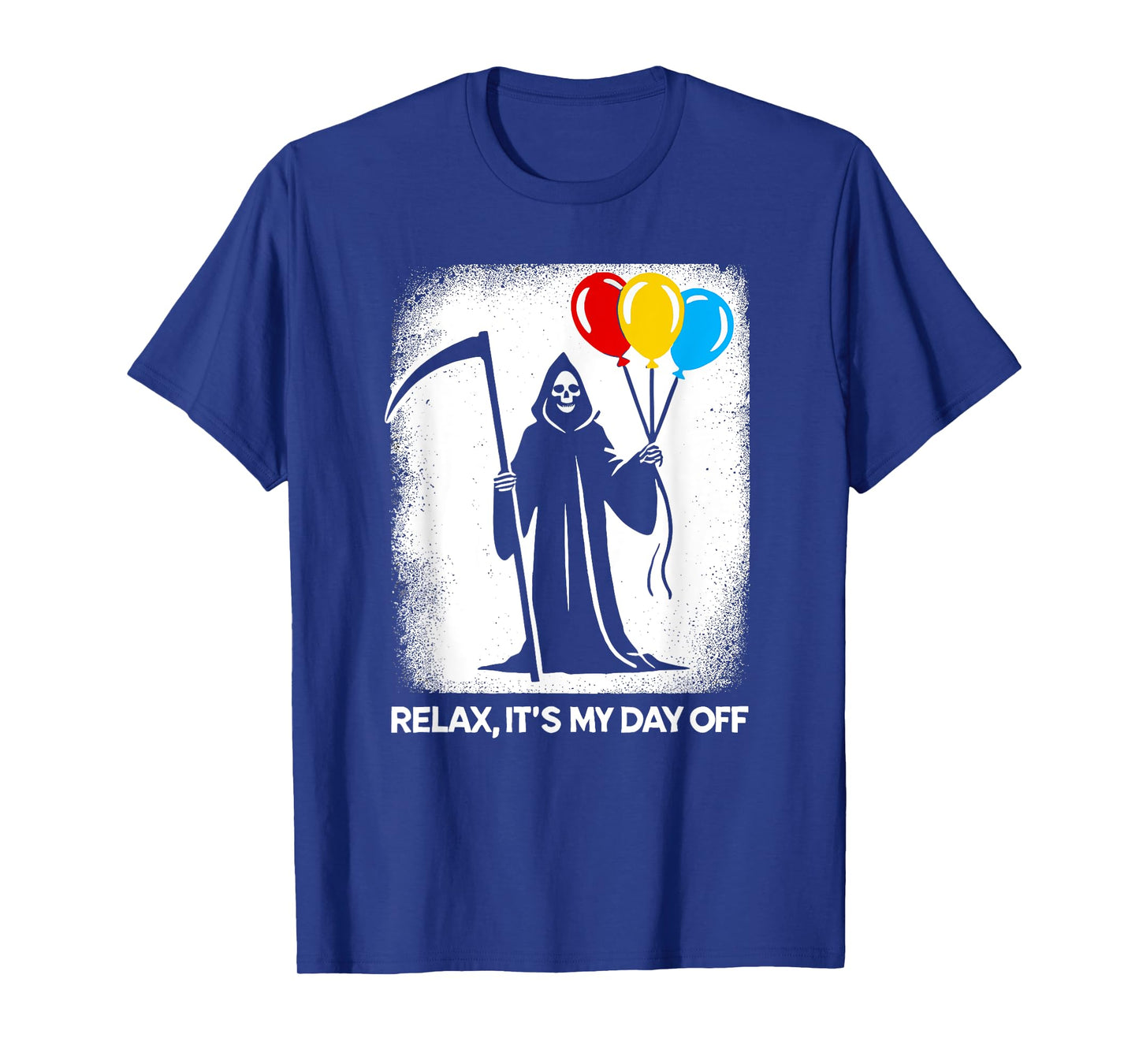 Grim Reaper Day Off Funny Halloween Funny Grim Reaper T-Shirt