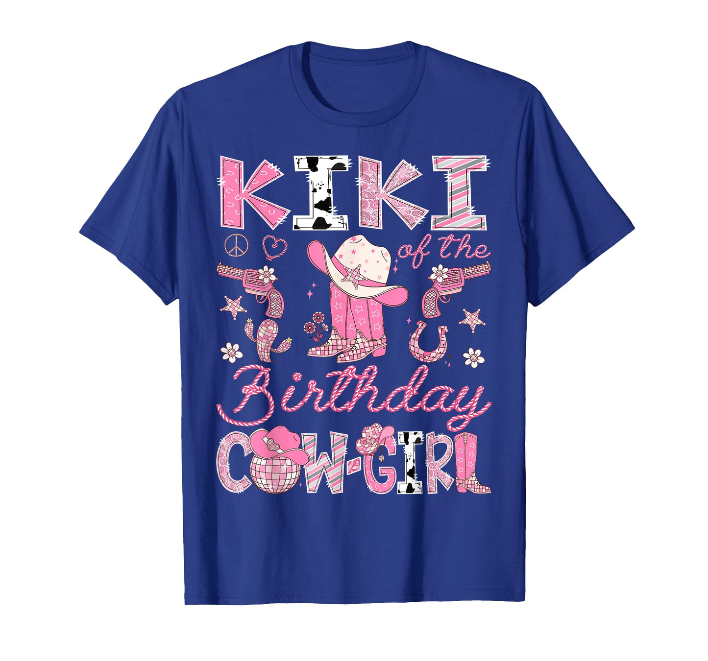 Kiki Of The Birthday Cow-Girl Disco Rodeo Western T-Shirt