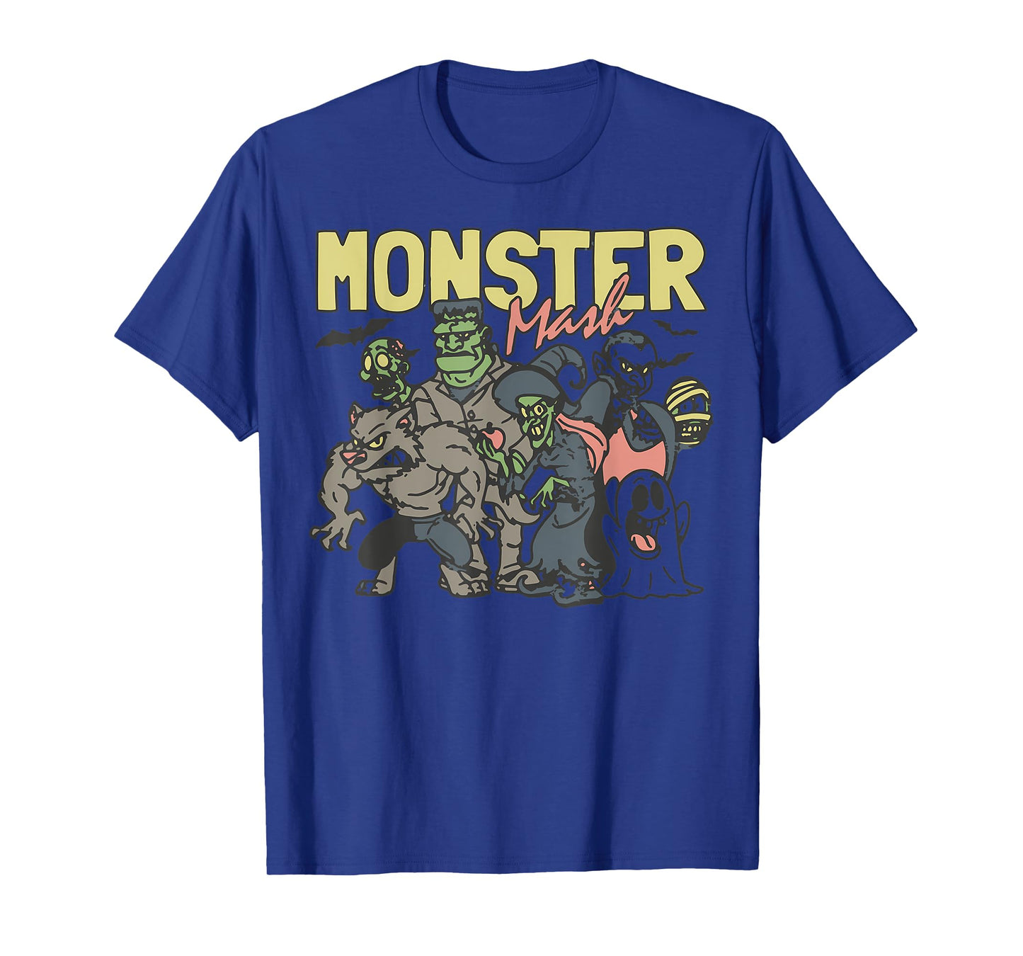 Monster Mash Vintage Ghost Halloween T-Shirt