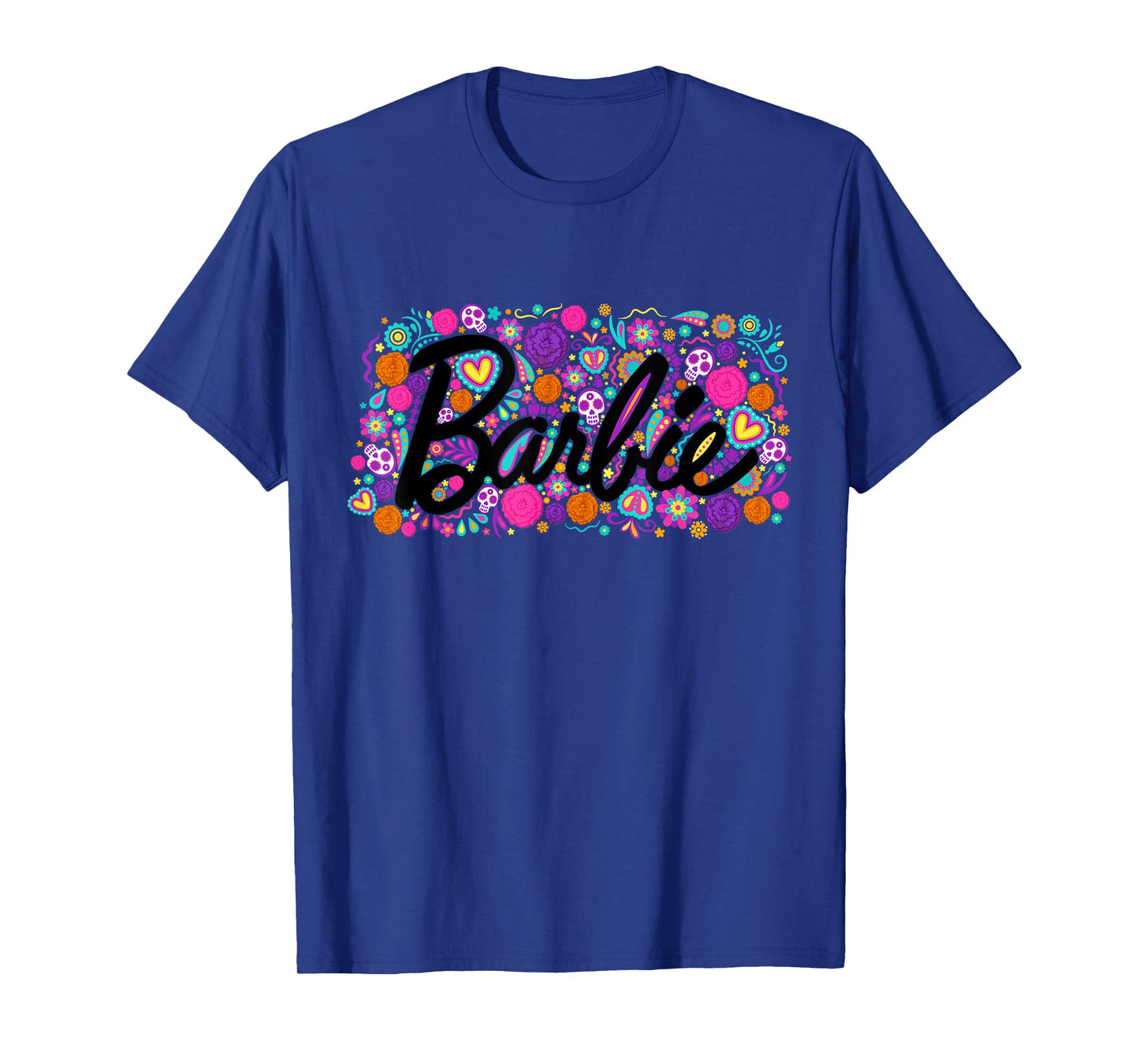Barbie Día De Muertos Logo T-Shirt