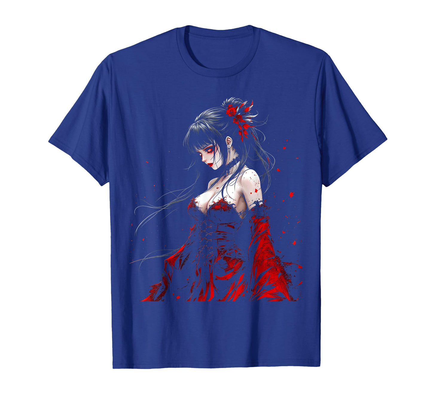 Horror Anime Manga Tee I Gothic Outfit I Japanese Chibi Girl T-Shirt