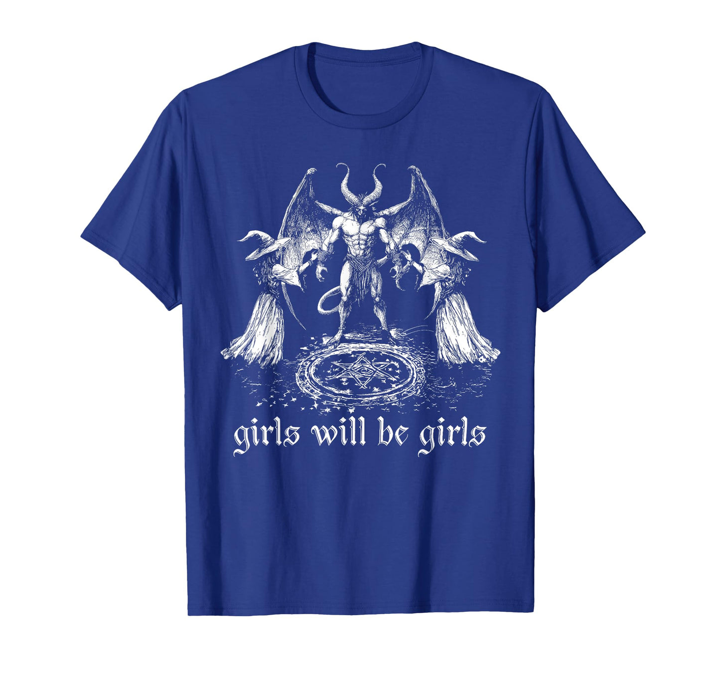 Girl Will Be Girls Witch Witchy Spooky Season Halloween T-Shirt