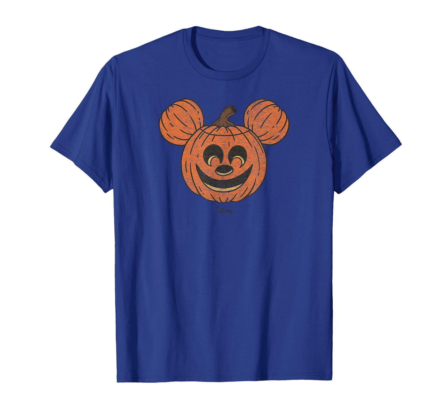 Mickey Mouse Halloween Carved Pumpkin Face T-Shirt