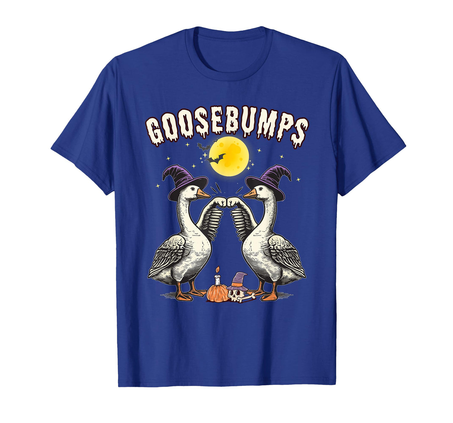 Goose Bumps Goosebumps Funny Goose Fist Bump Halloween T-Shirt