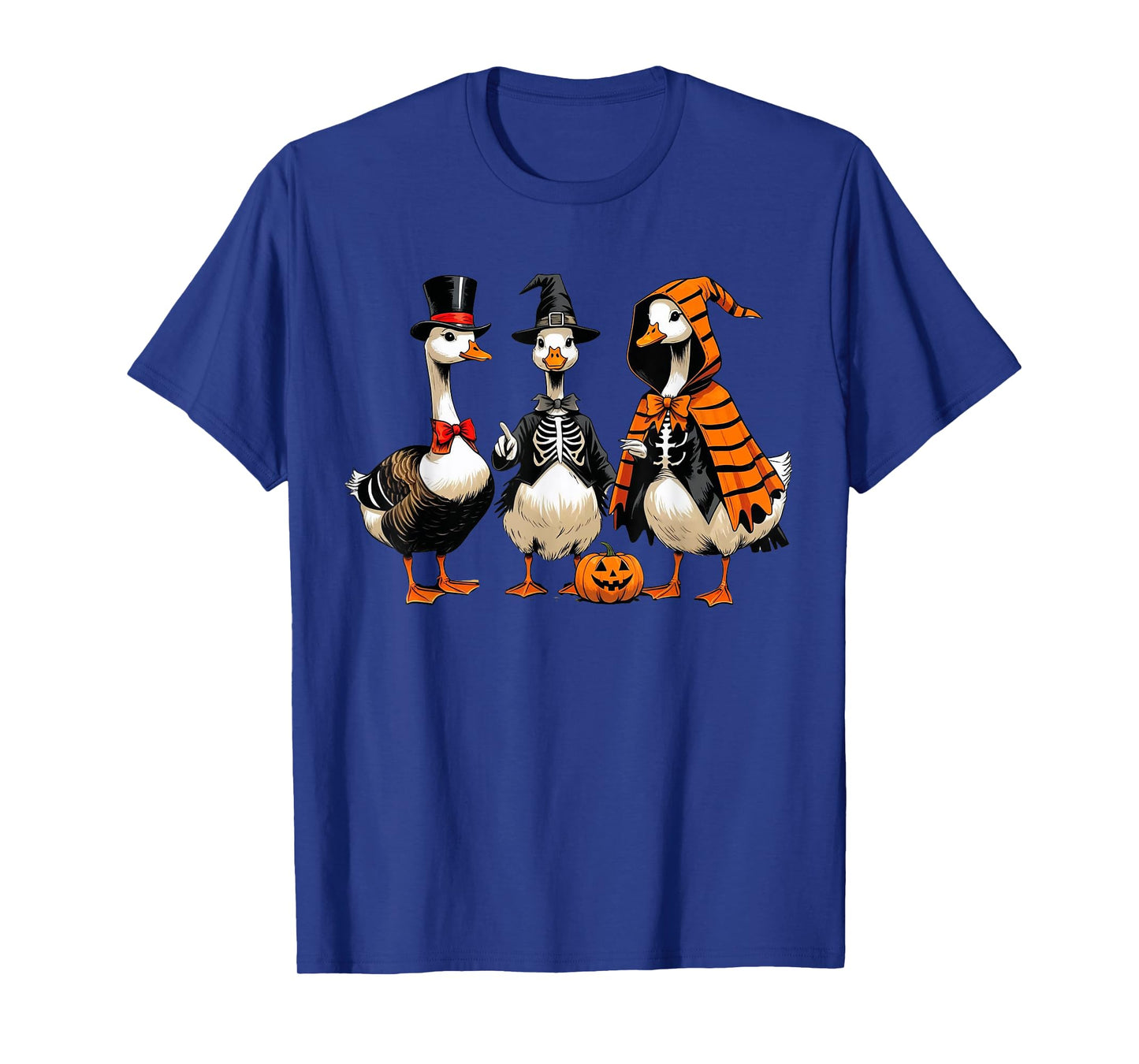 Three Geese Halloween Tee, Halloween Outfits Geese Funny T-Shirt