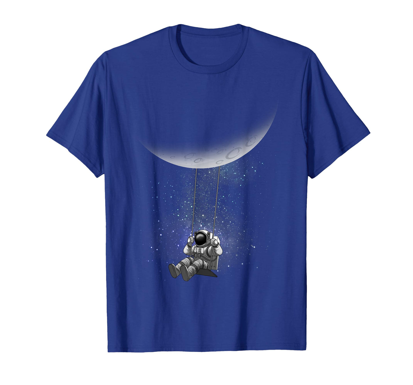 Space Themed For Men Women Outer Space Moon Galaxy Astronaut T-Shirt