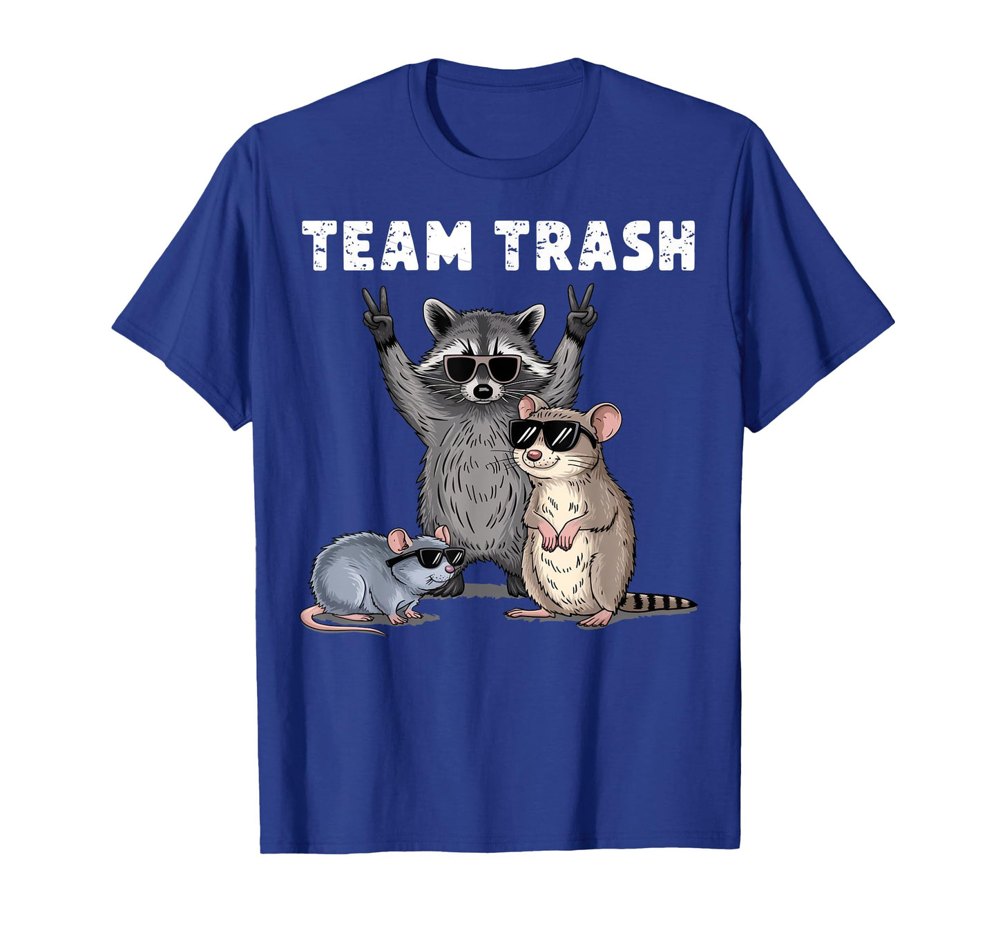 Raccoon Opossum Rat Team Trash Funny Gifts For Men Women Kid T-Shirt