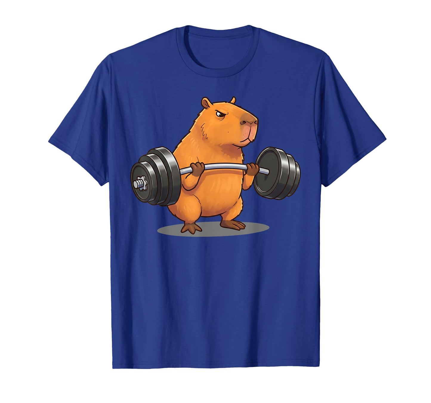Deadlift Capybara Gym Funny Fitness Gifts Men Women Kids T-Shirt