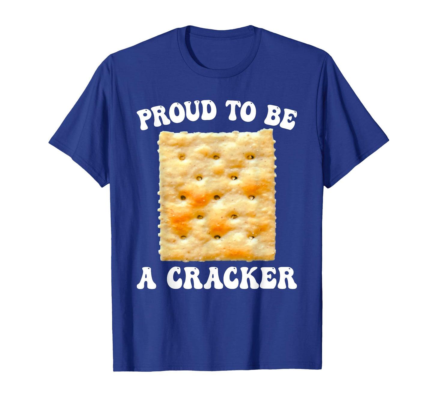Proud to be a Cracker Funny Snack Halloween Biscuit Costume T-Shirt