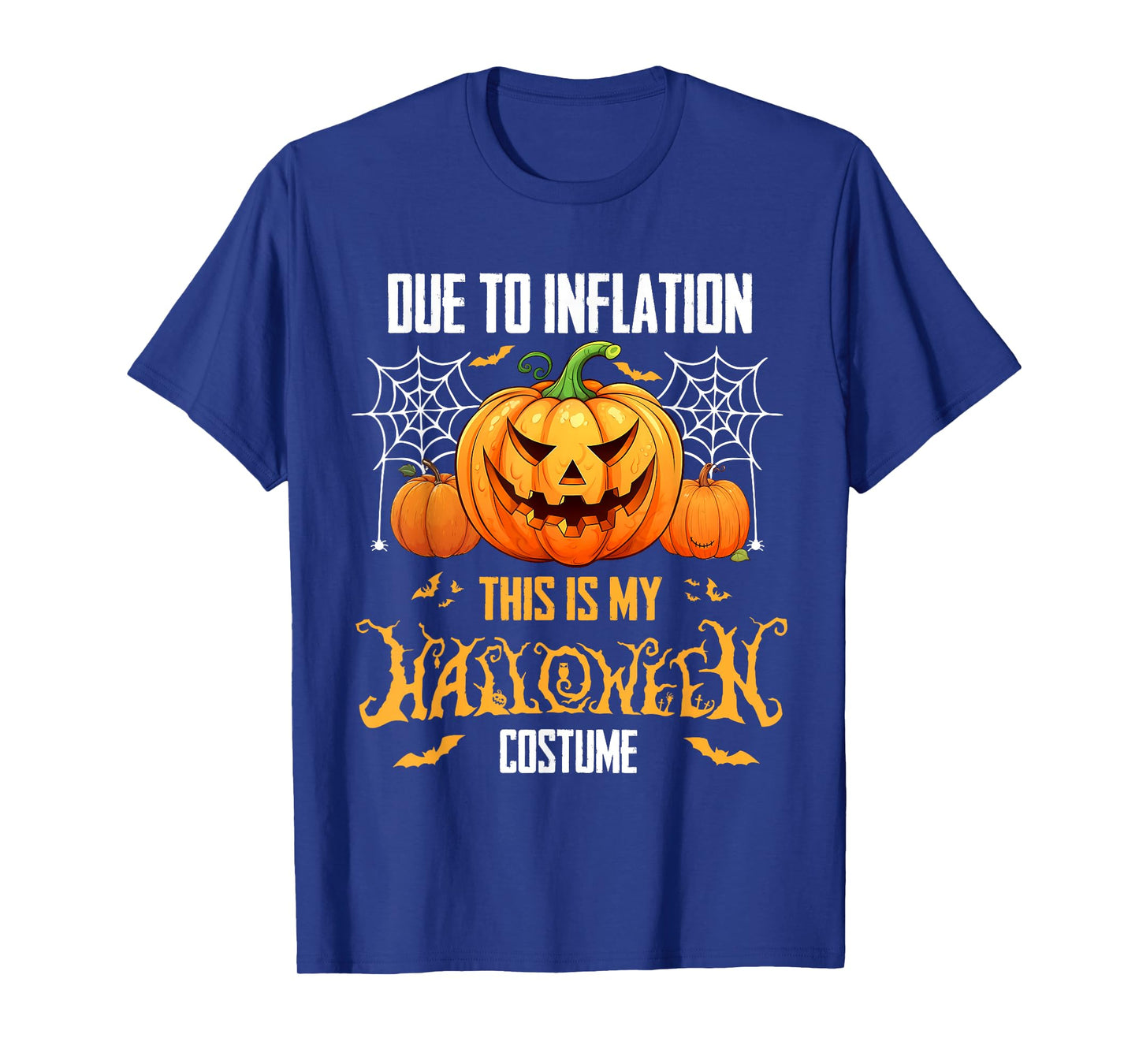Pumpkin Halloween Costume Men Women Funny Halloween 2025 T-Shirt