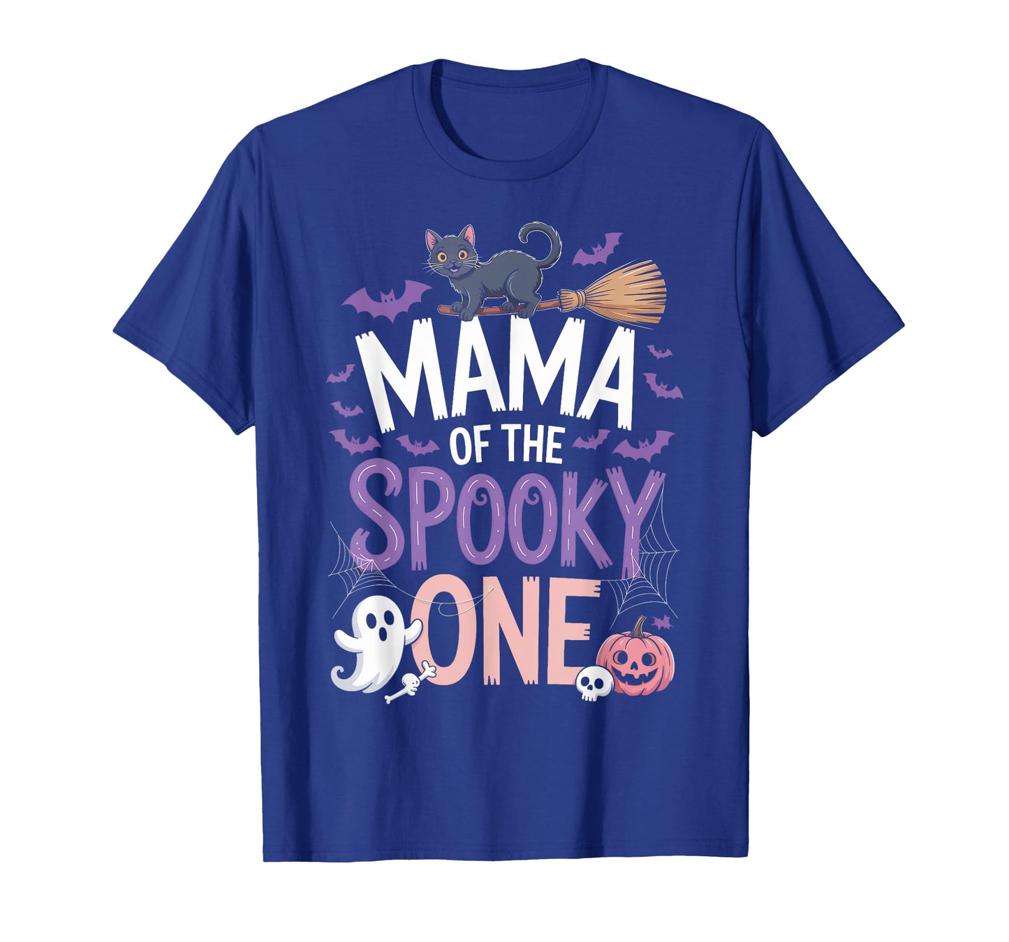 Mama Of The Spooky One Halloween Mom Costume T-Shirt