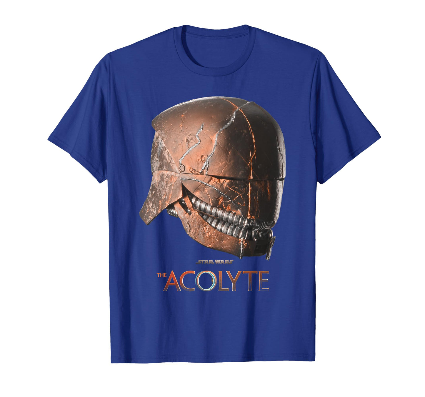 Star Wars The Acolyte Sith Lord Helmet Angle Portrait T-Shirt