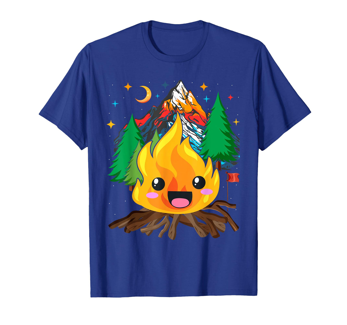 Kawaii Halloween Group Costume Party S'mores Campfire Smore T-Shirt
