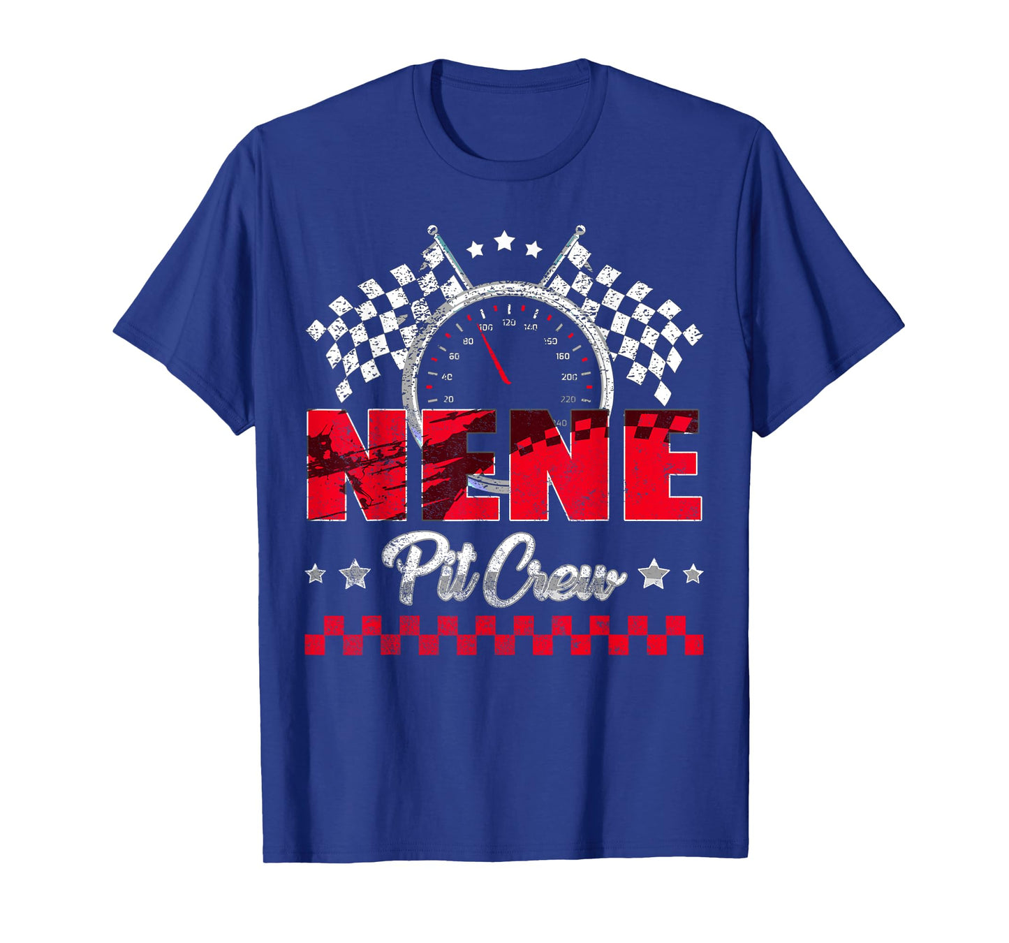 Race Car Birthday Party Racing Family Nene Pit Crew T-Shirt