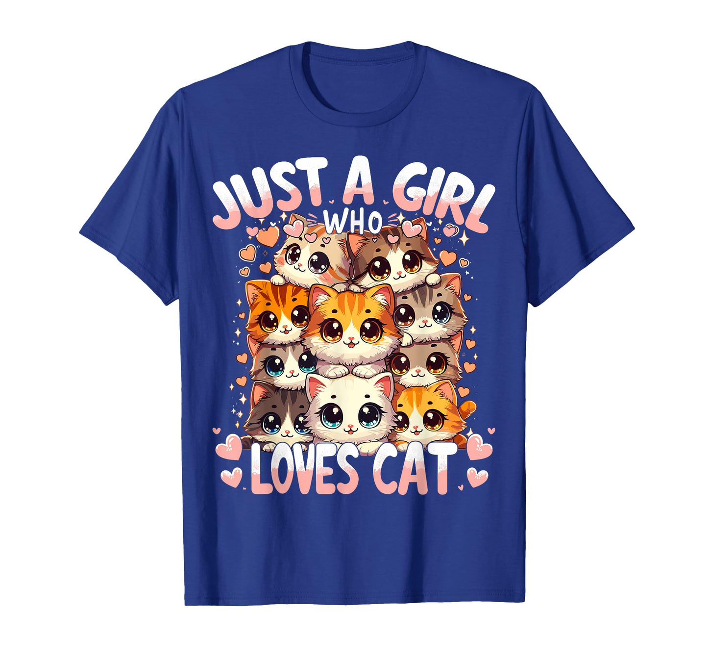 Cat Lover Just A Girl Who Loves Cats T-Shirt