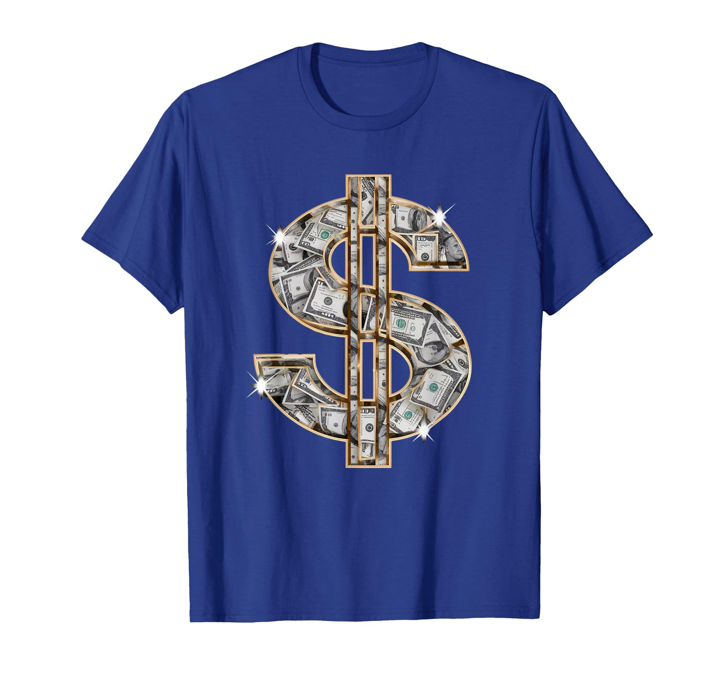 Cool As Dollar Bill Dollar Sign $ Money Hustle Hard Work T-Shirt