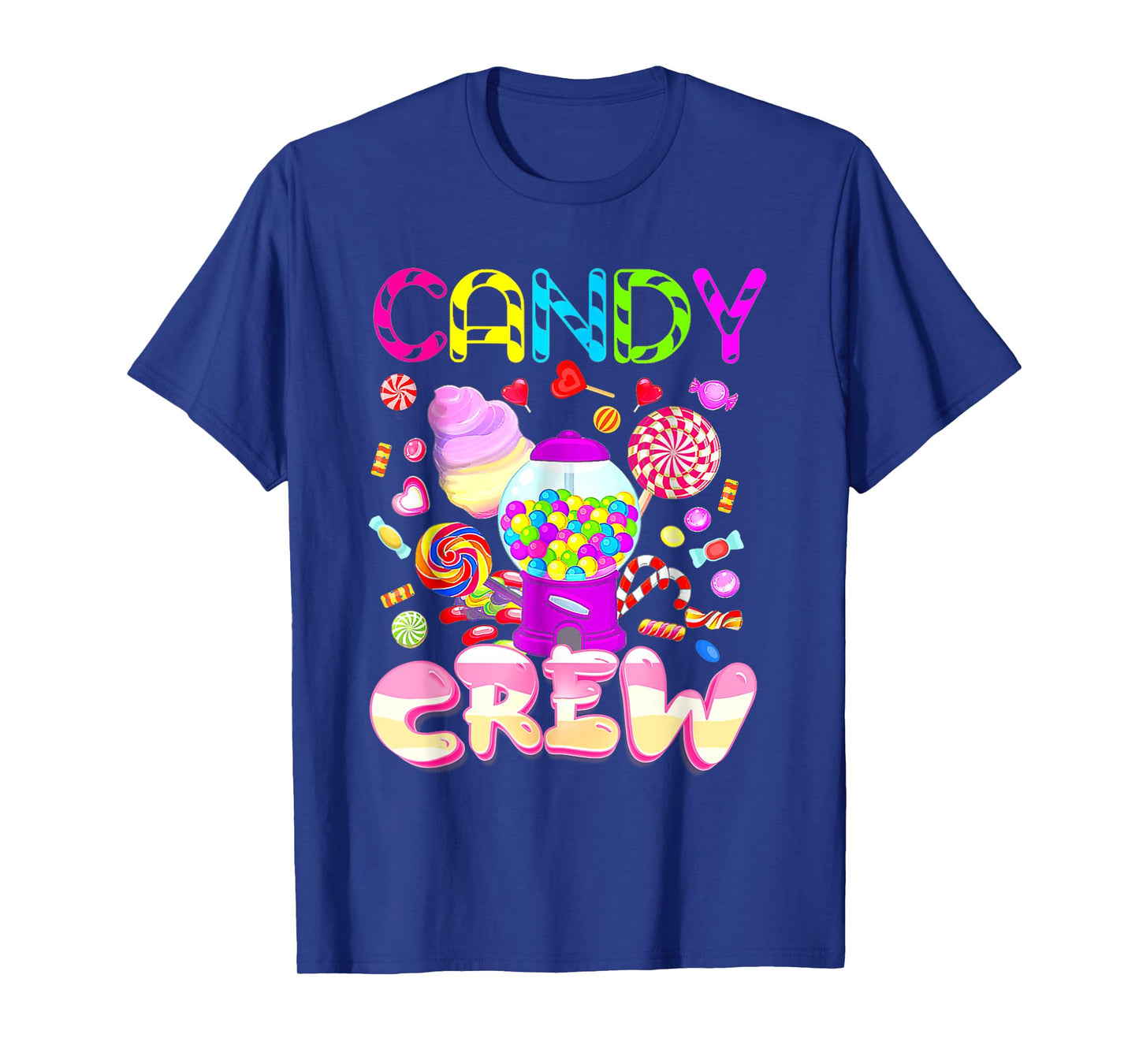 Candy Crew Costume Candy Land Kids Boy Girls Sweet Foods T-Shirt