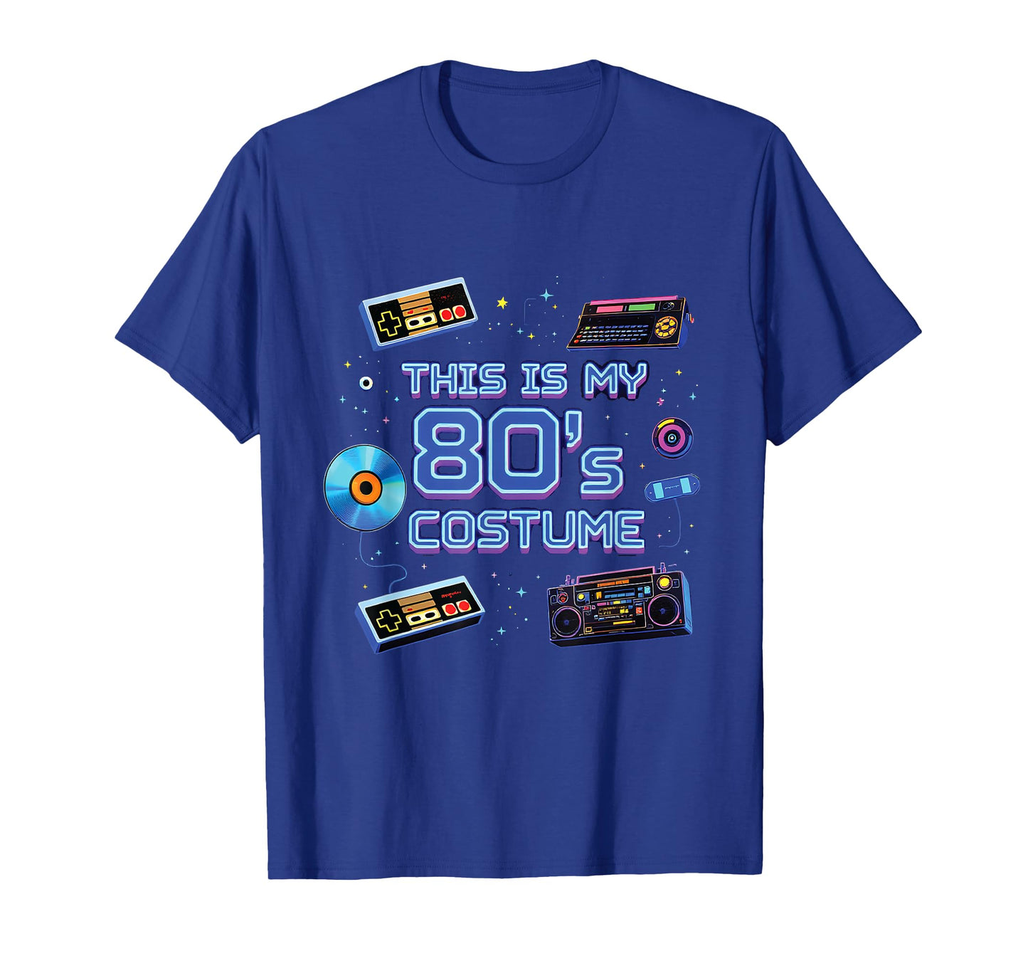 This is My 80's Costume Retro 80s Nostalgia Fun Memories T-Shirt