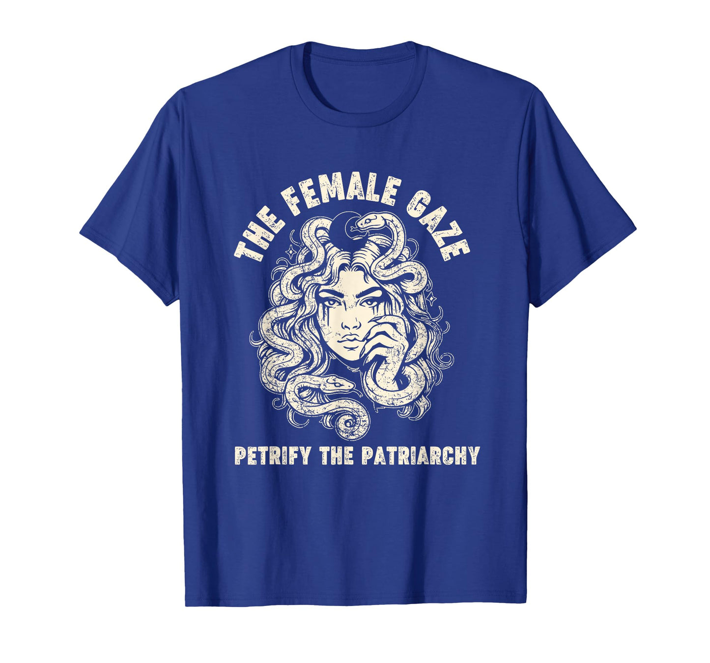 The Female Gaze Petrify The Patriarchy Medusa feminist T-Shirt