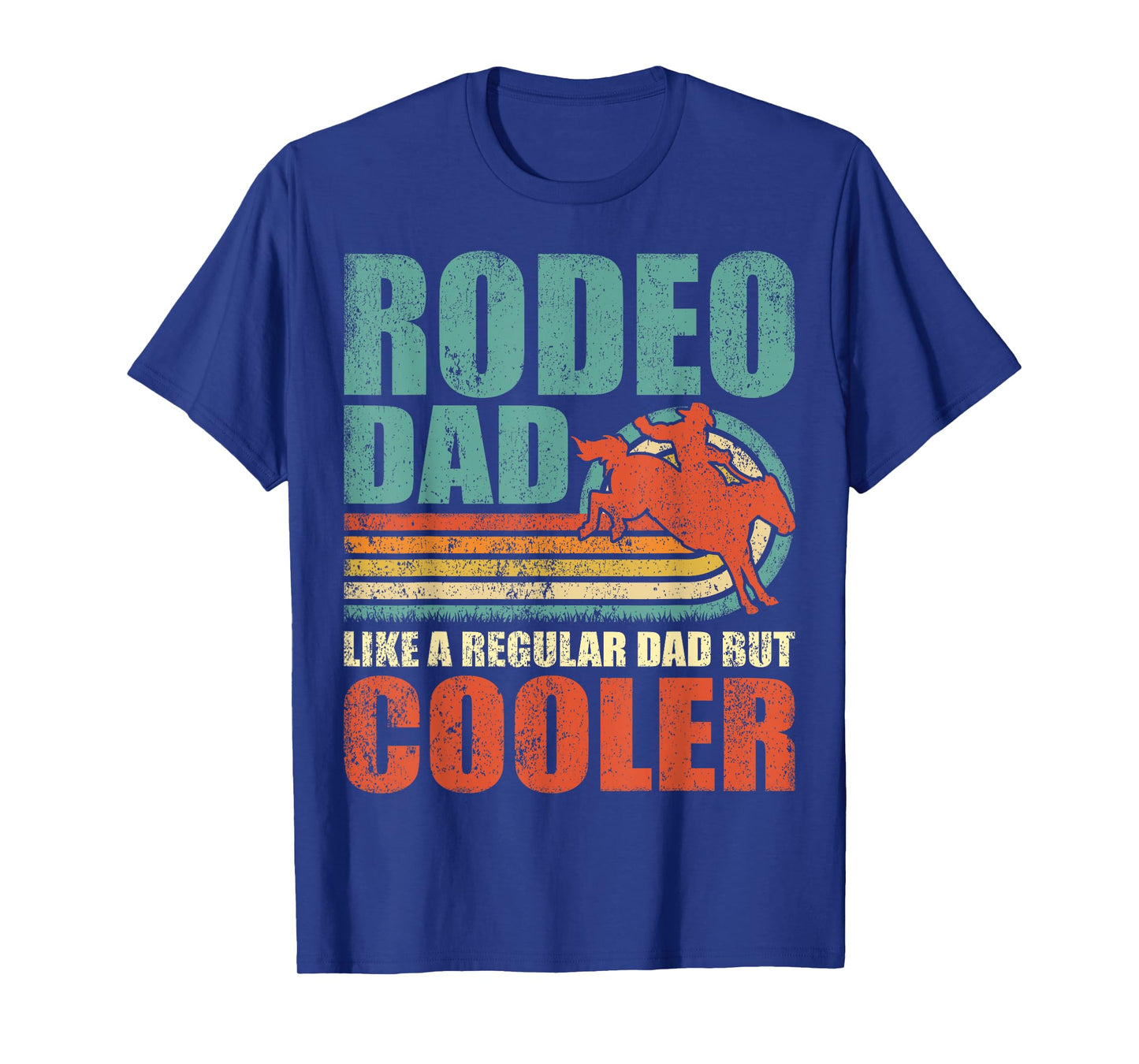 Retro Style Vintage Rodeo Dad Father's Day T-Shirt