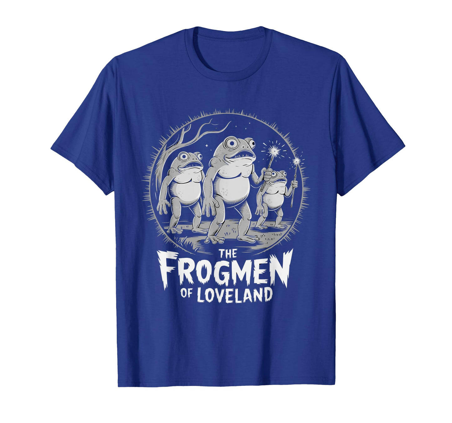 The Frogmen of Loveland Ohio Cryptid Urban Legend T-Shirt