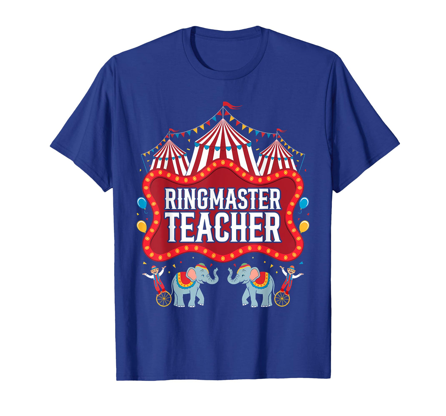 Ringmaster Teacher Circus Carnival Birthday Party T-Shirt
