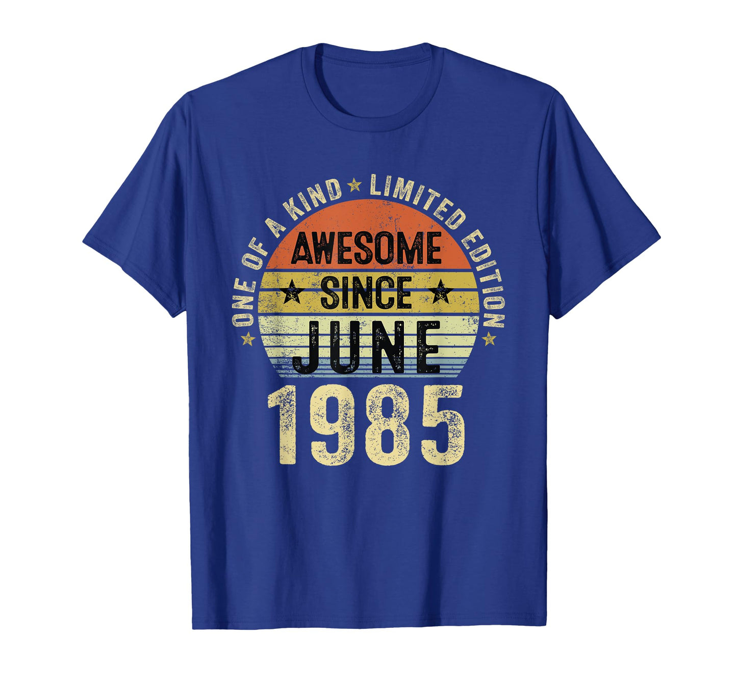 Vintage Awesome Since June 1985 Limited Edition 40th Bday T-Shirt