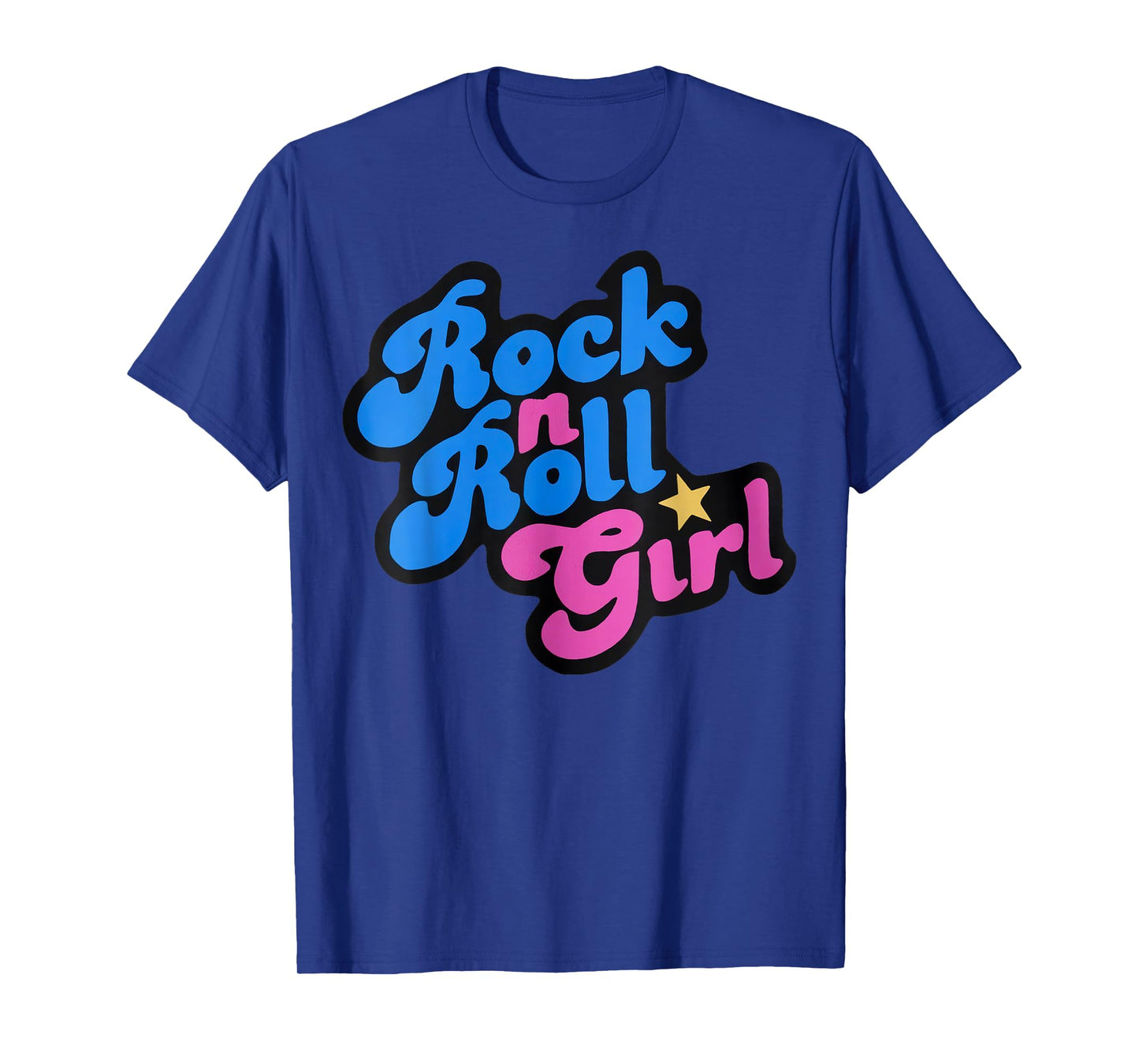 Rock N Roll Girl Ocean Fish Halloween Costumes Group Family T-Shirt