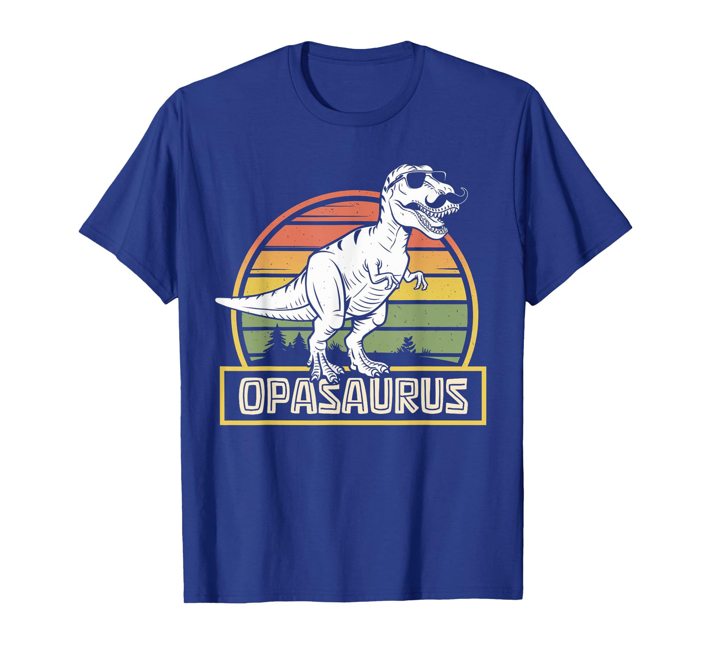 Opasaurus T Rex Dinosaur Opa Saurus Matching Family Men T-Shirt