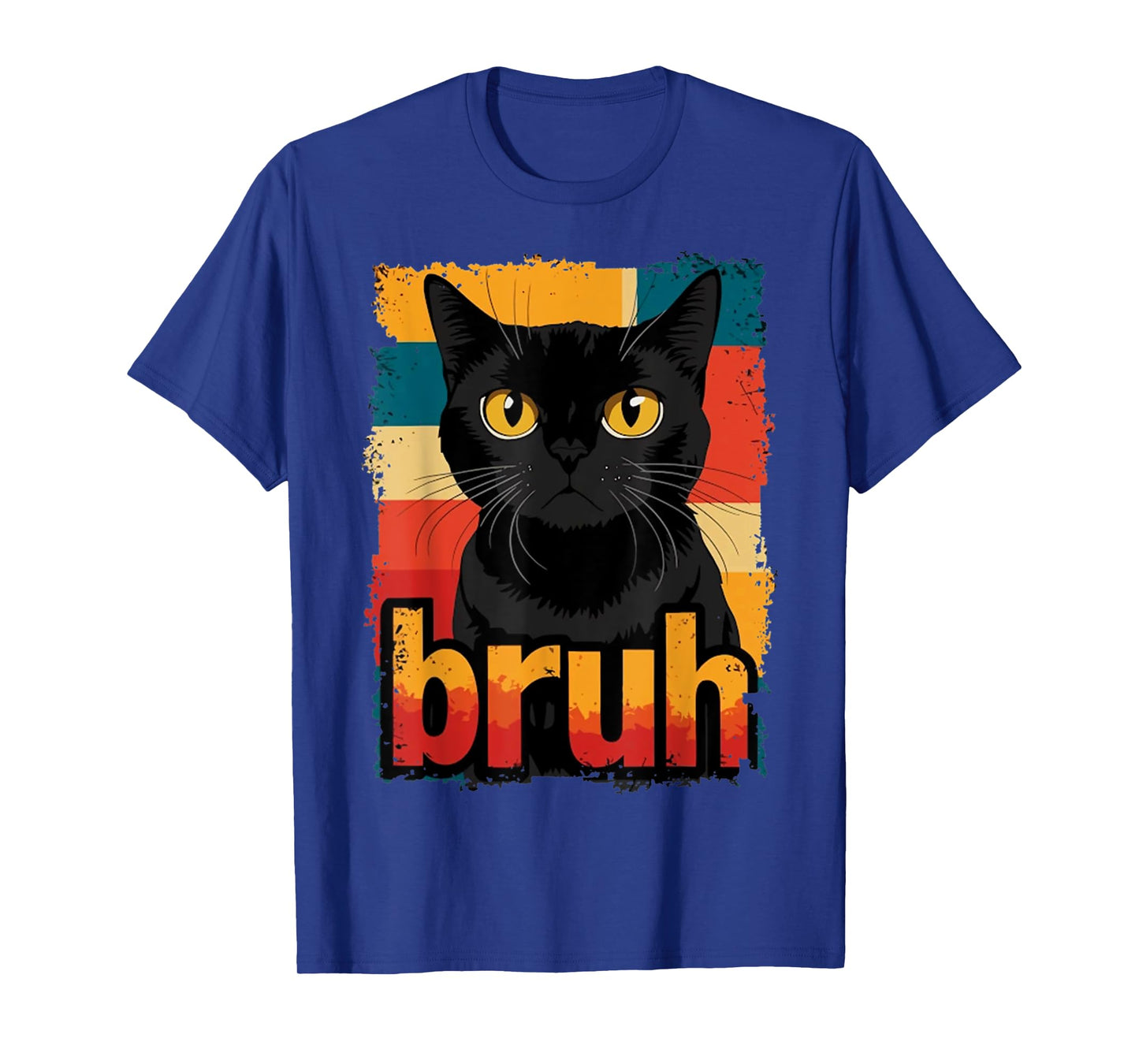 Funny Cat Bruh For Teens Boys Girls Men Women Meme Graphic T-Shirt