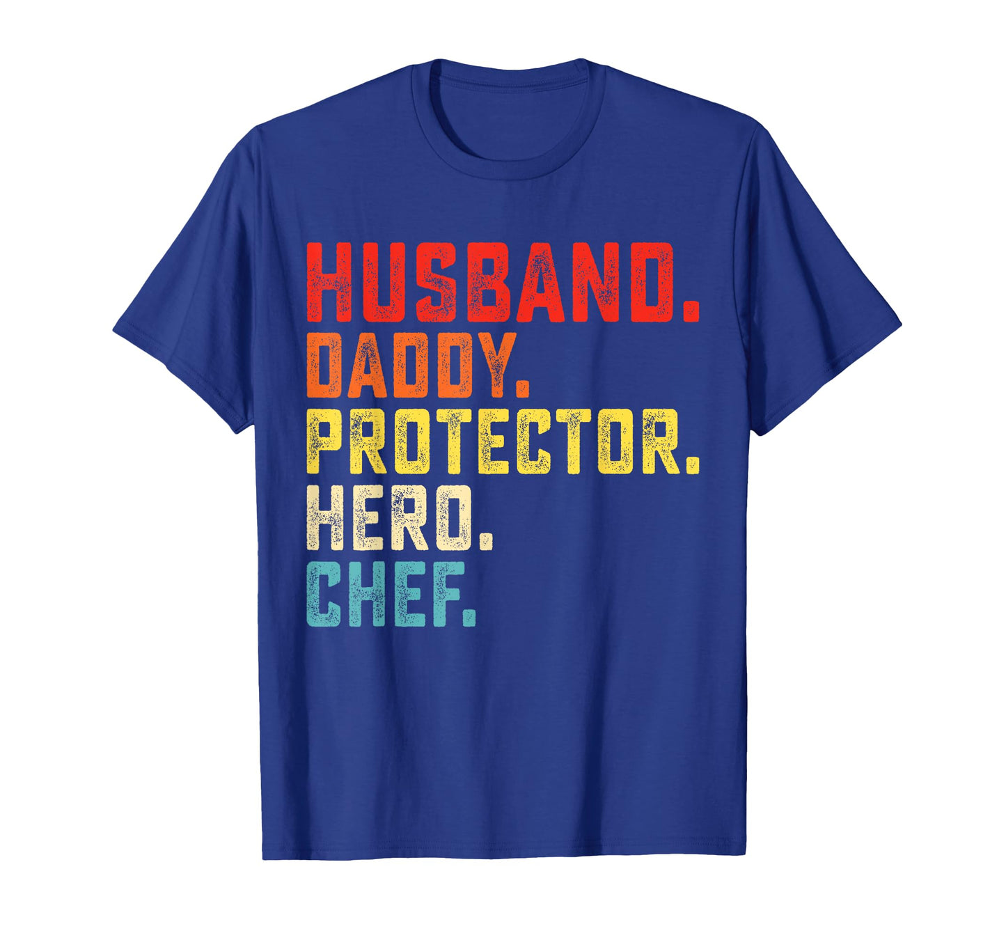 husband daddy protector hero chef fathers Day Cook Cooking T-Shirt