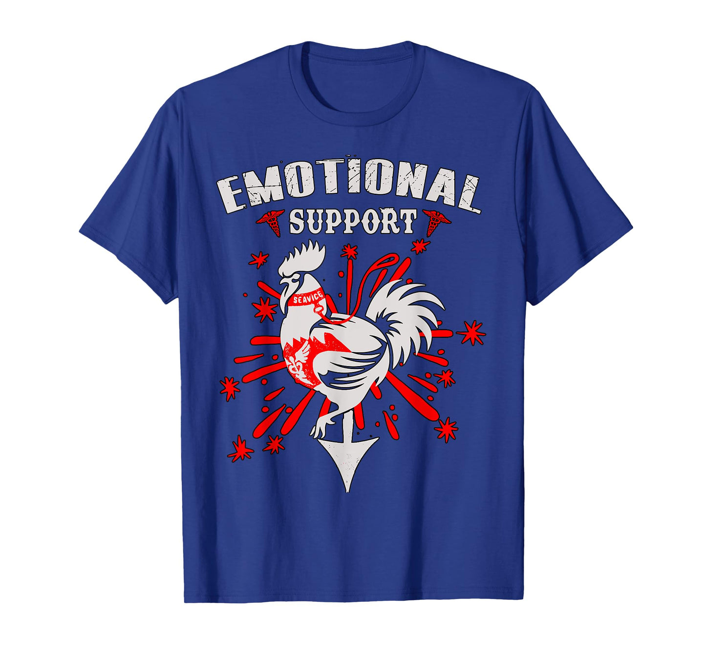 Emotional Support Shirt Chicken Emotional Support Cock T-Shirt