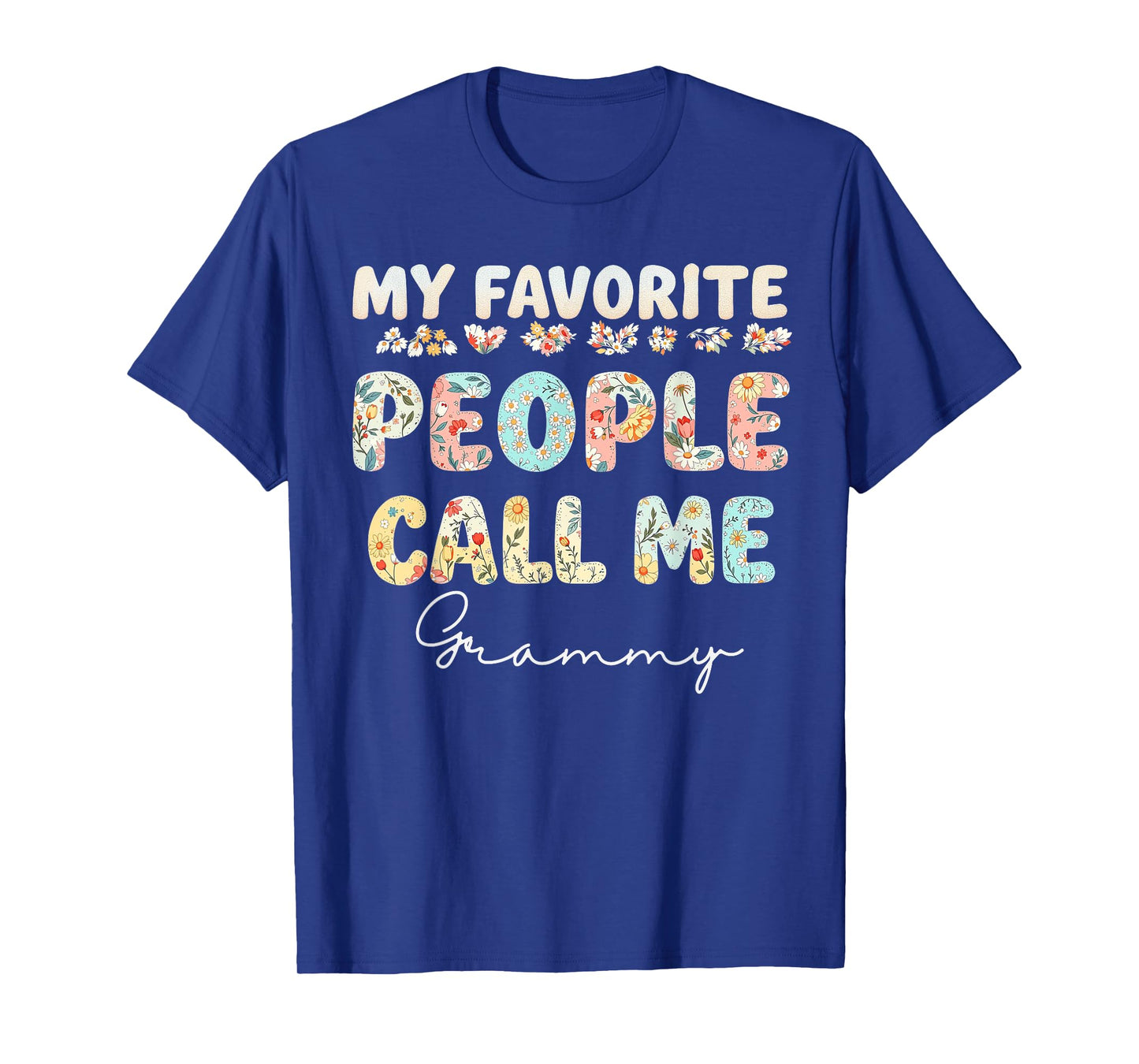 Wildflowers Grammy Floral Mother's Day Grammy T-Shirt