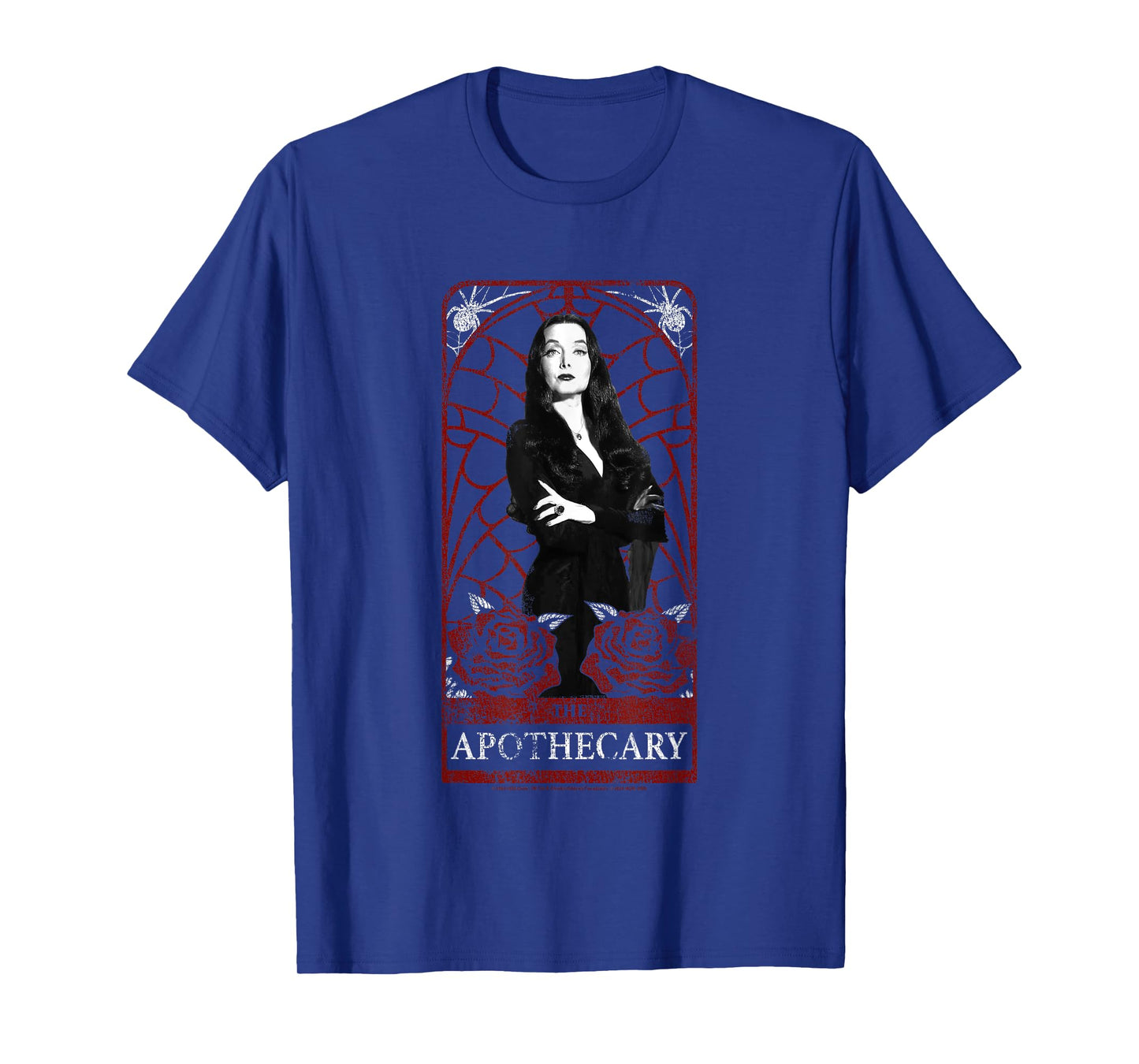 The Addams Family Morticia's Apothecary Dark Gothic Roses T-Shirt