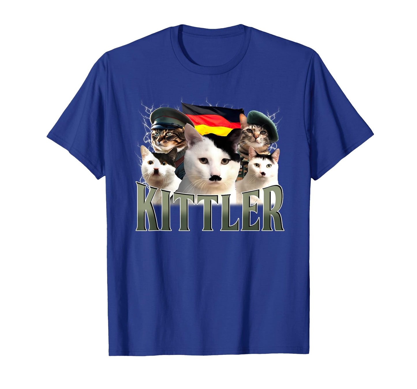 Kittler Cat Cool Grumpy Animal Cat Lover T-Shirt