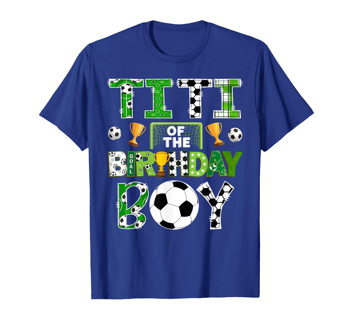 Titi Of The Birthday Boy Soccer Player Game Day T-Shirt