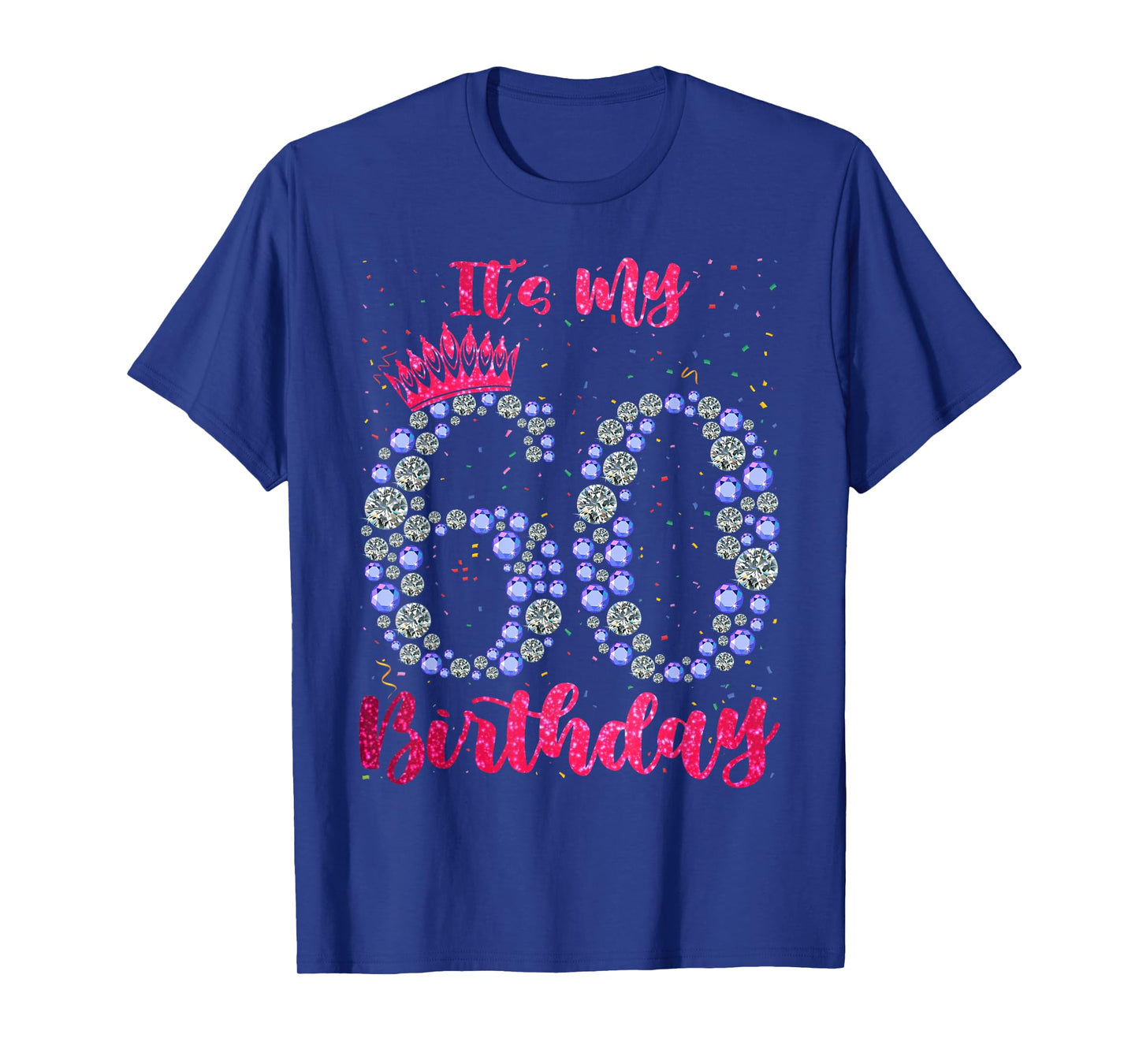 60 It's My Birthday 1962 60Th Birthday For Womens T-Shirt