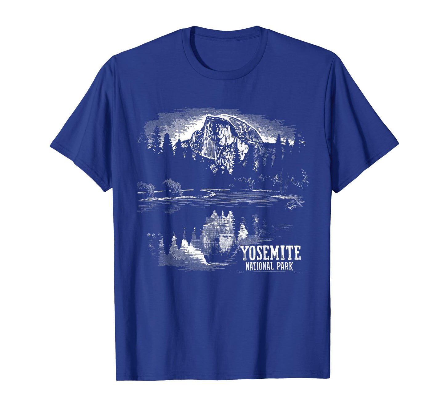 Yosemite - US National Park Vintage Men Women Kids Retro T-Shirt