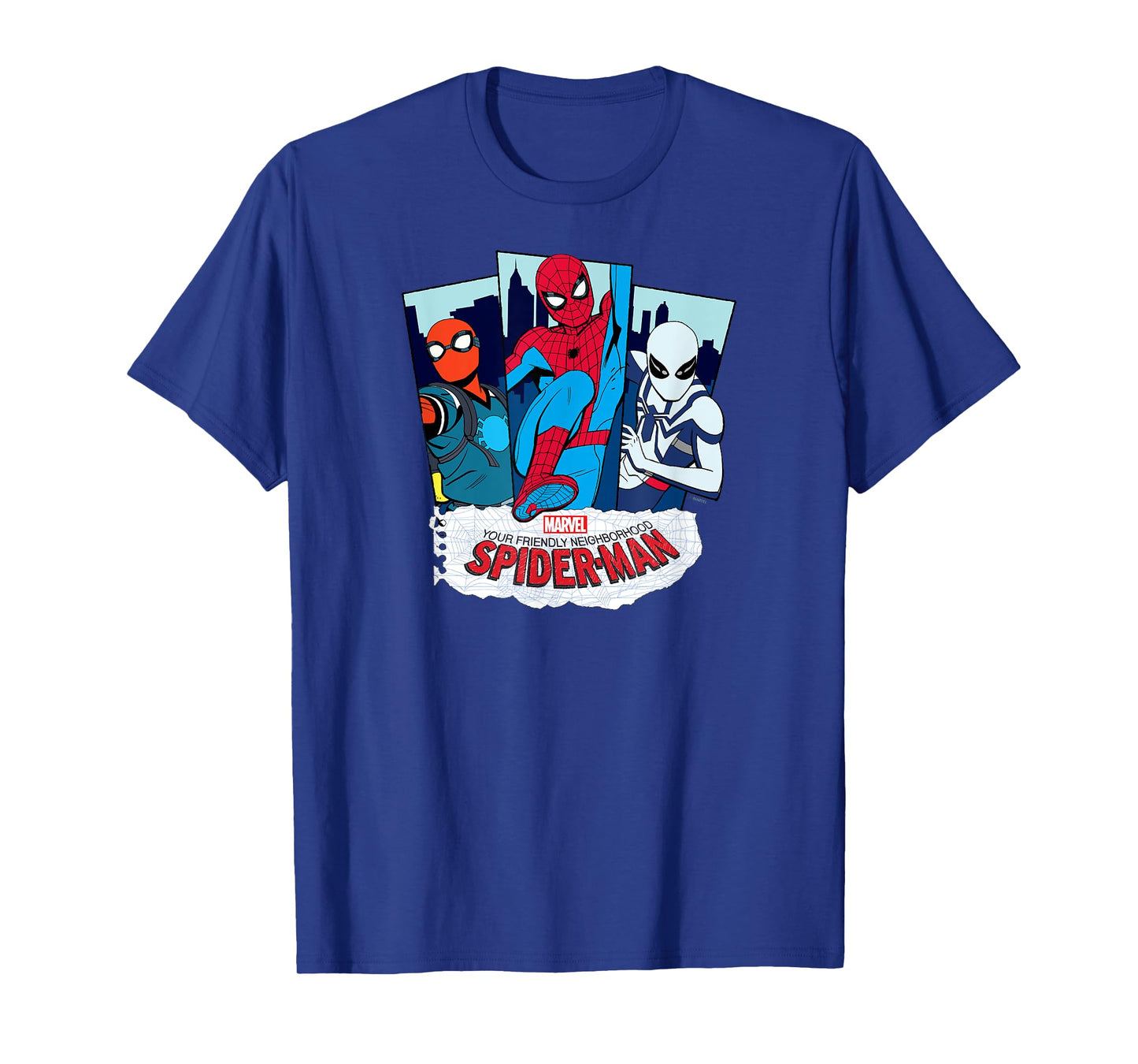 Your Friendly Neighborhood Spider-Man - Suit Panels T-Shirt