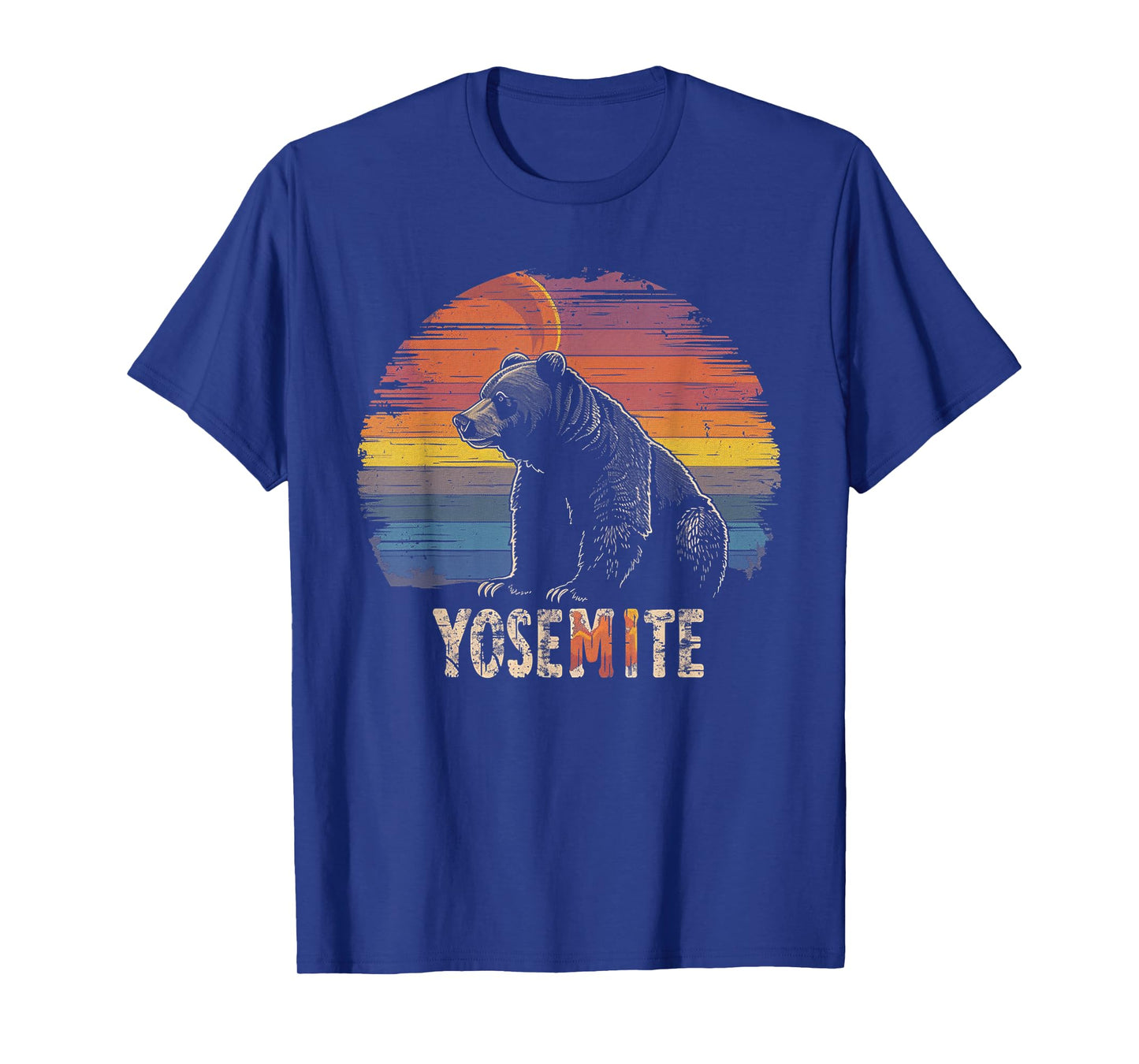 Yosemite - US National Park Vintage Men Women Kids Retro T-Shirt