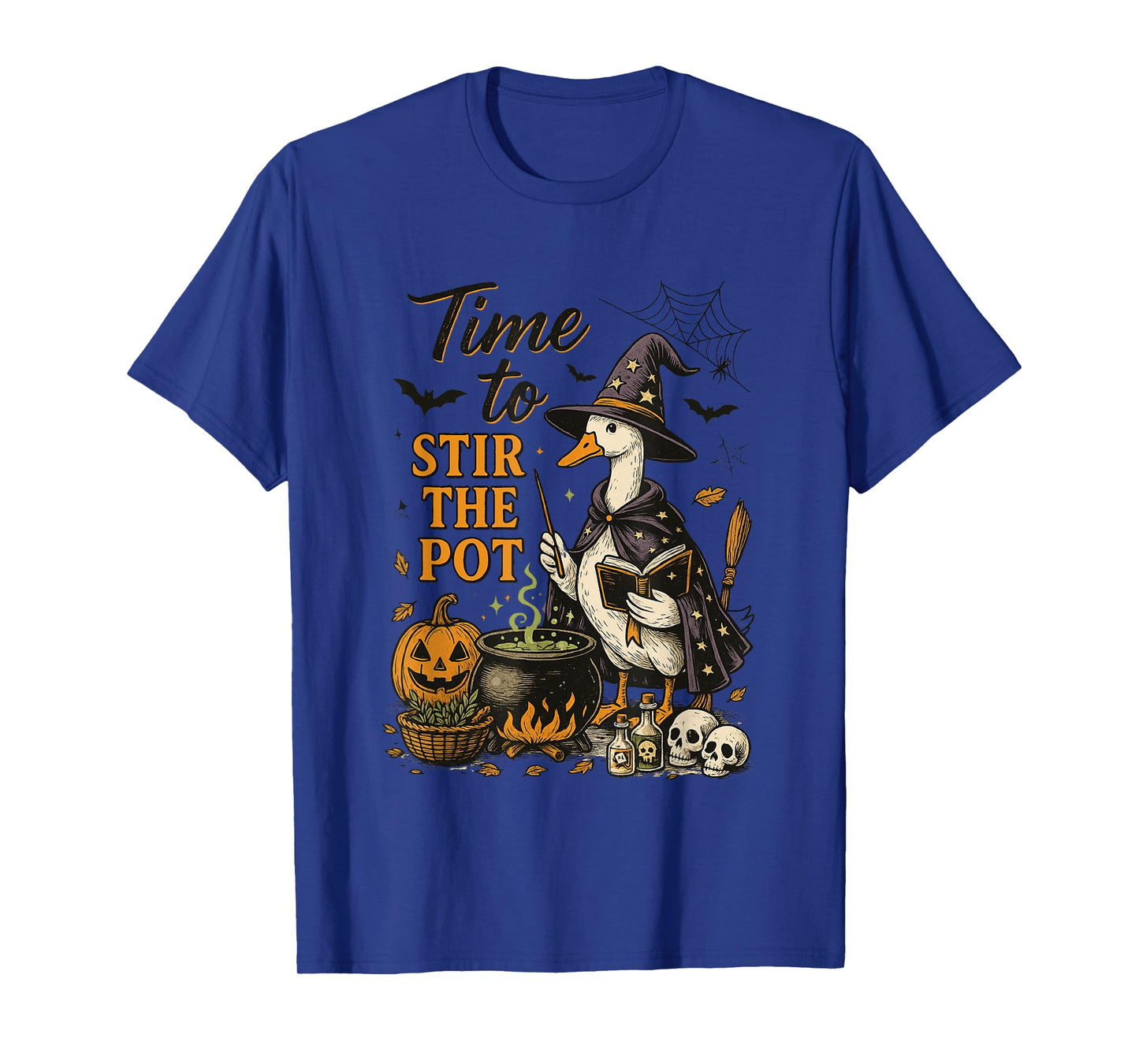 Time To Stir The Pot Witch Goose Magic T-Shirt
