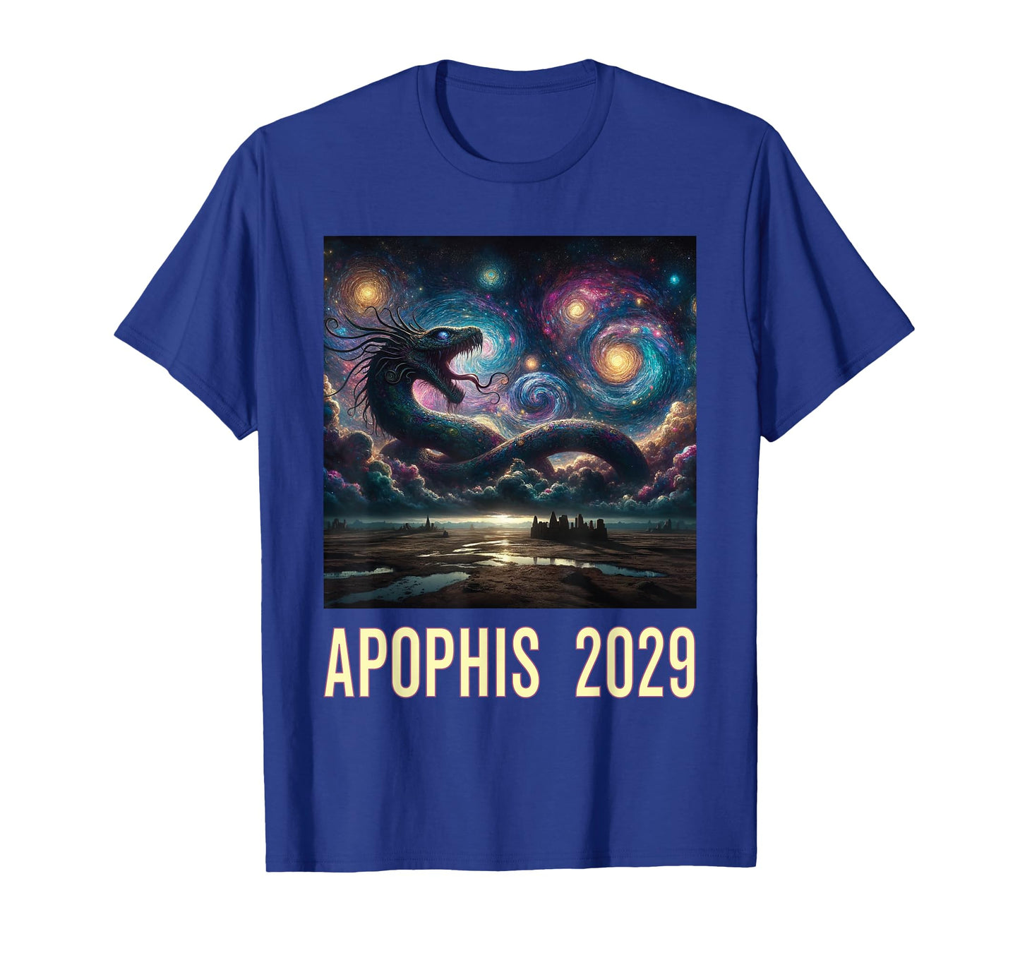 Colorful Asteroid Furious Apophis 2029 T-Shirt