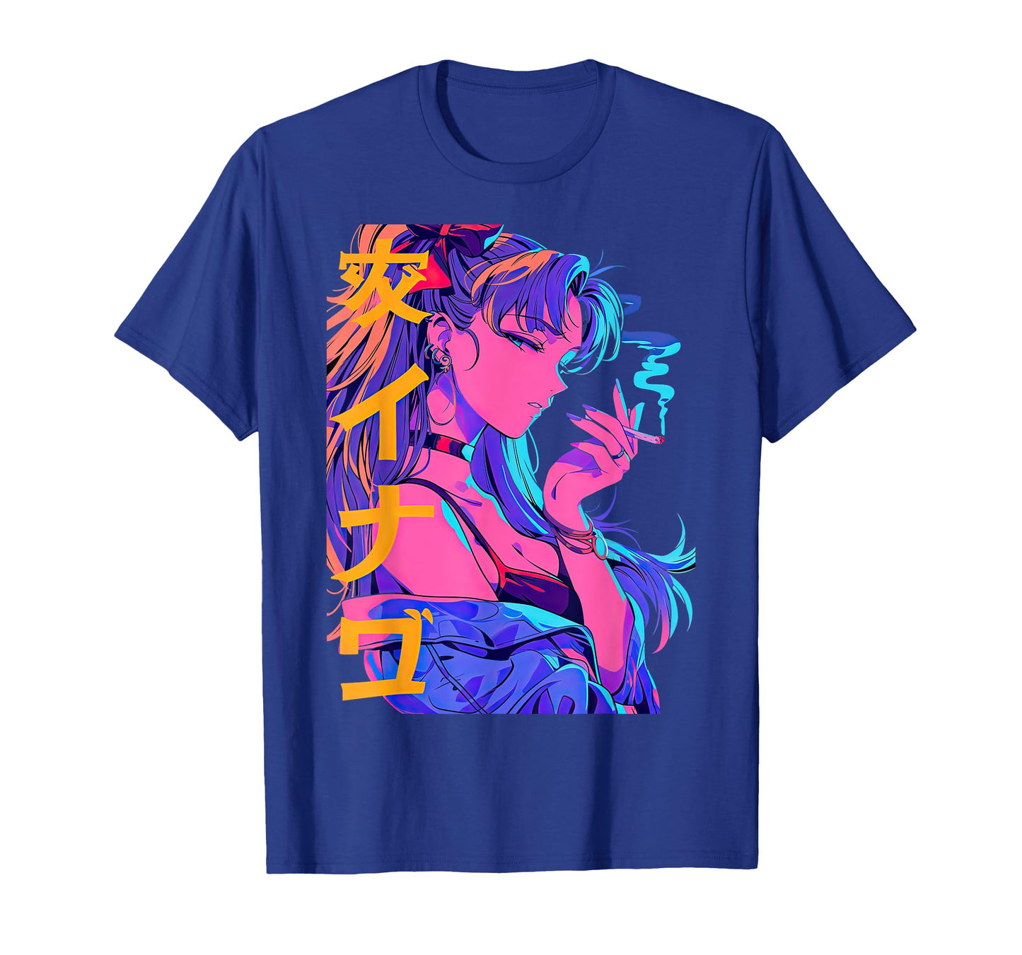 Waifu Anime Horror Girl Aesthetic T-Shirt