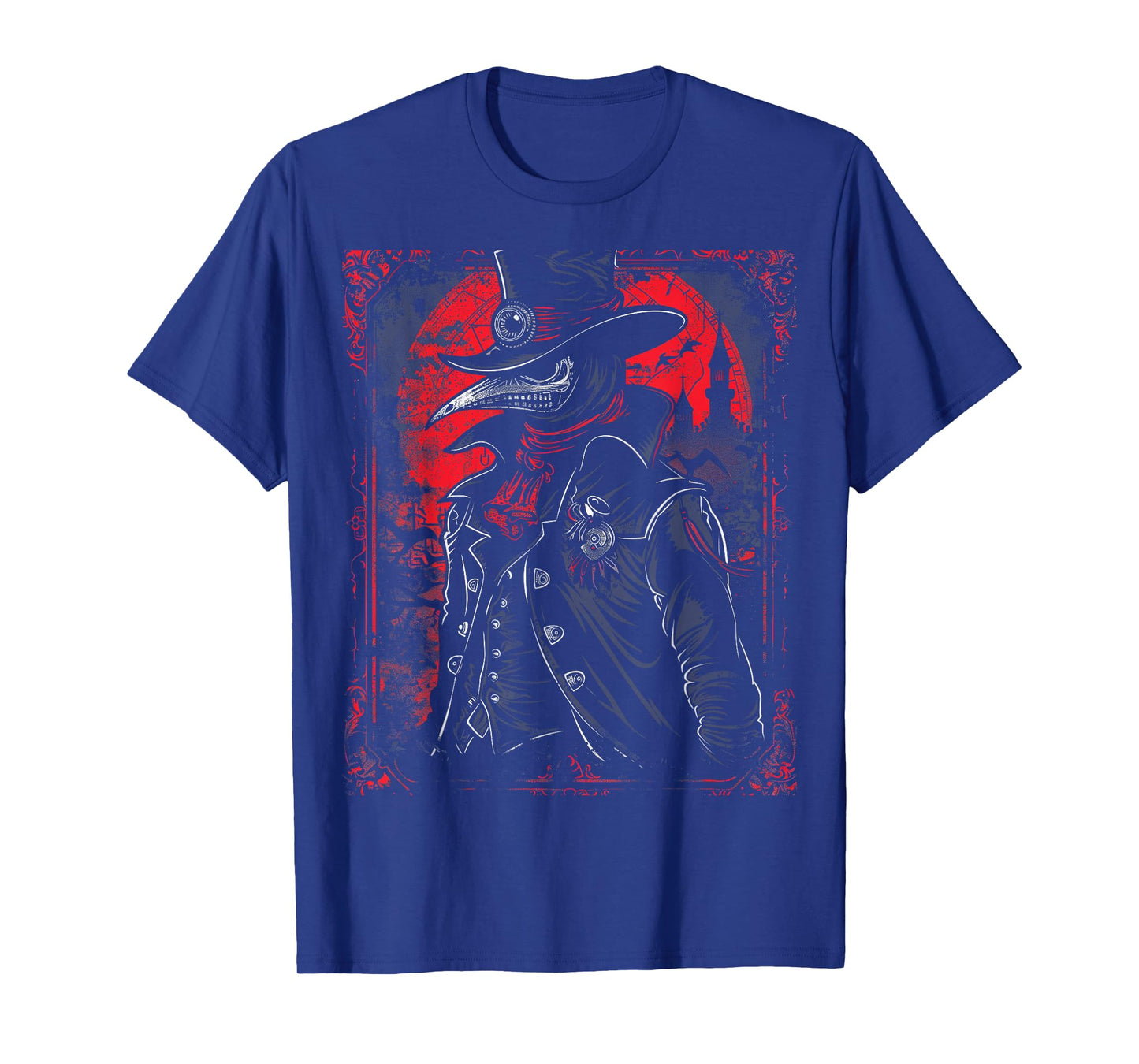 Gothic Art Gothic Plague Doctor Goth Aesthetic T-Shirt