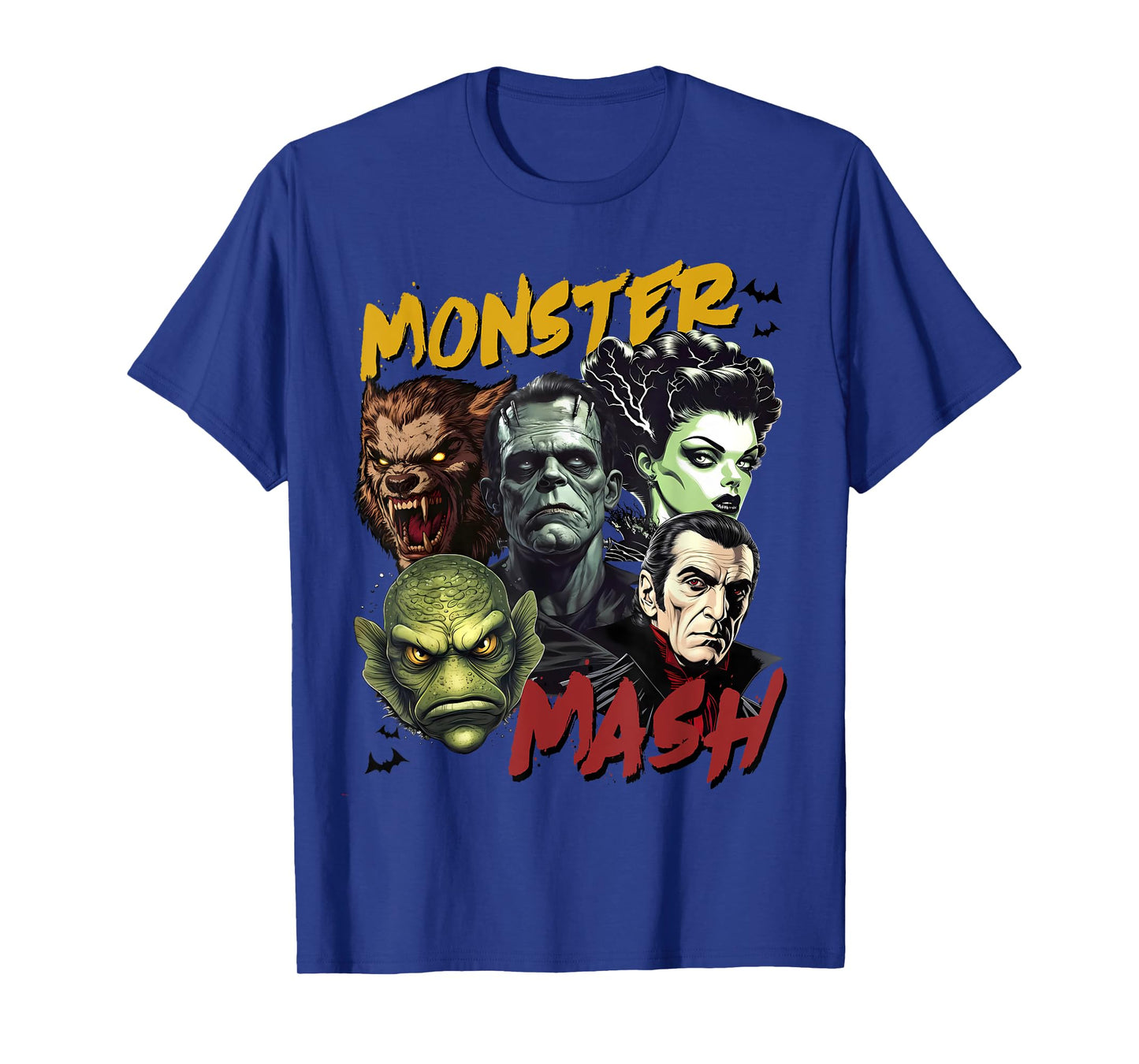 Horror Scary Monster Lover Vampire Frankenstein Halloween T-Shirt