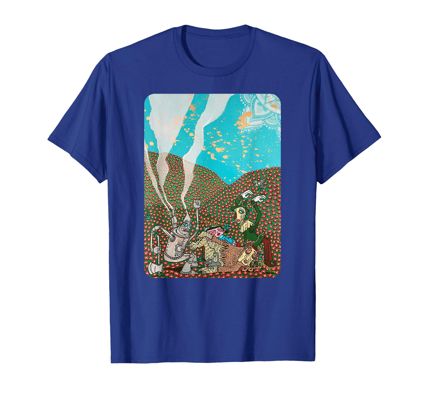 Poppies: Wizard of Odd: Don't let the poison poppies get ya! T-Shirt