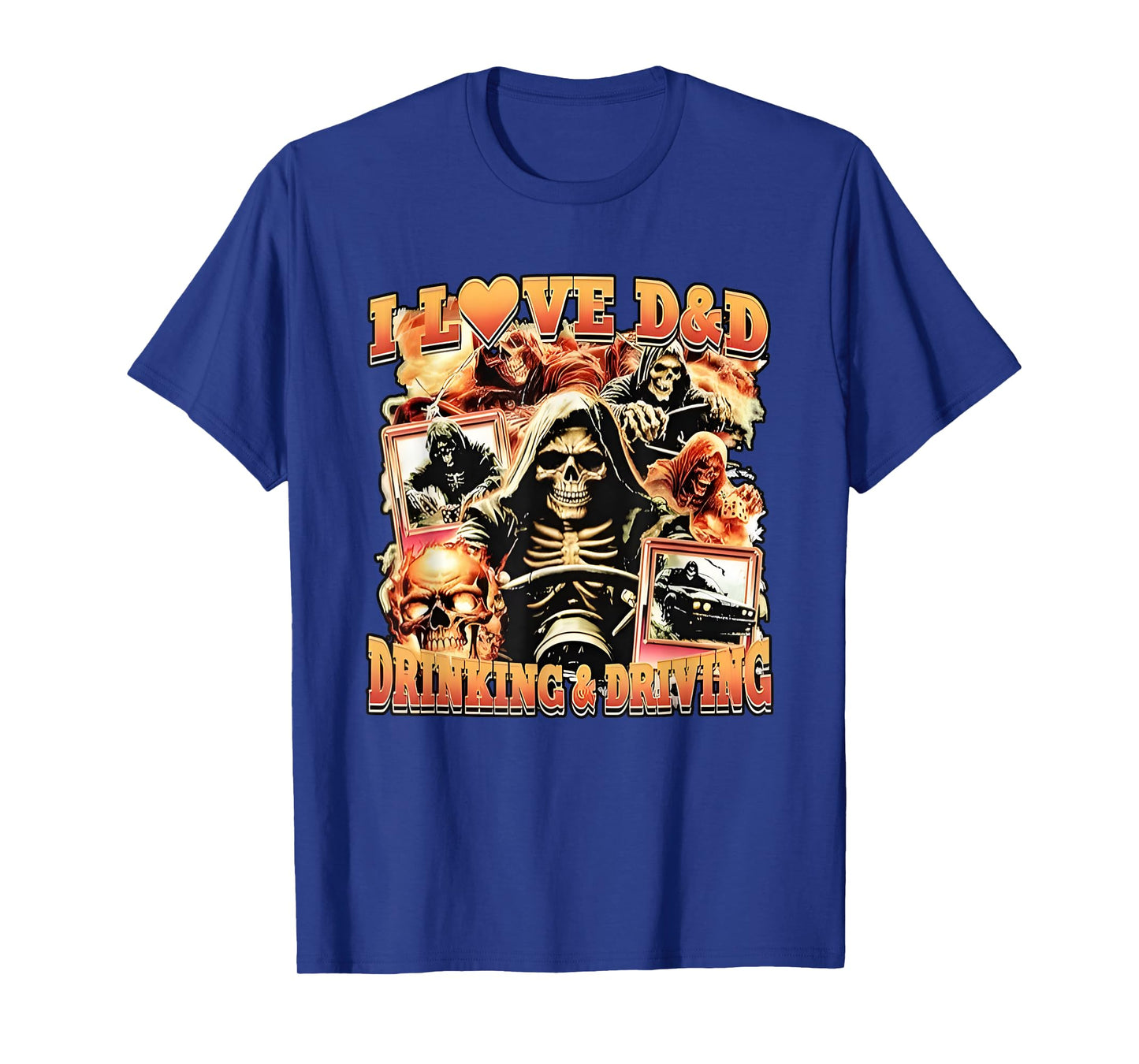 I love D&D Drinking & Driving Death Reaper T-Shirt