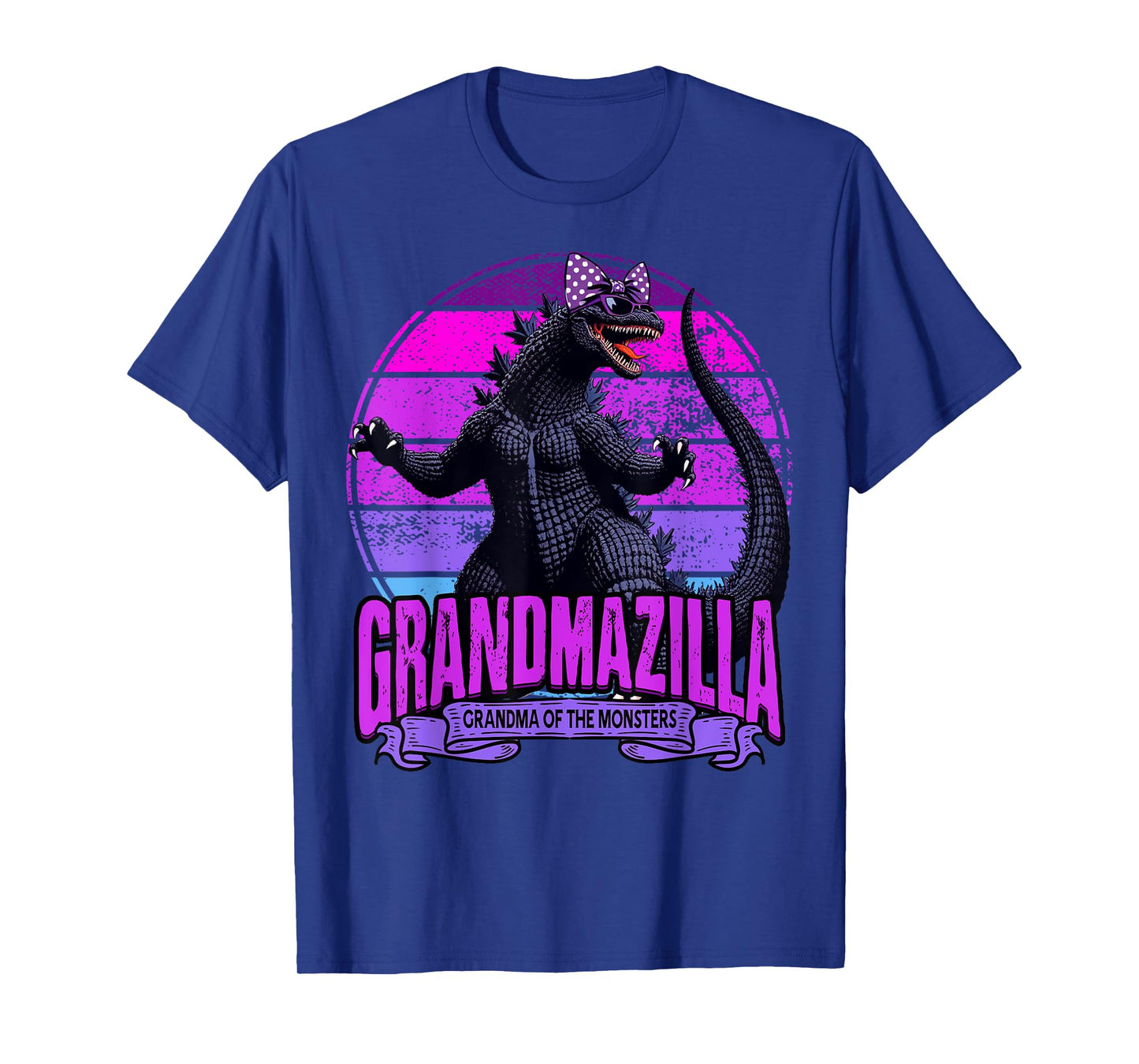 Grandmazilla Grandma Of The Monsters Funny Gifts Mother's T-Shirt