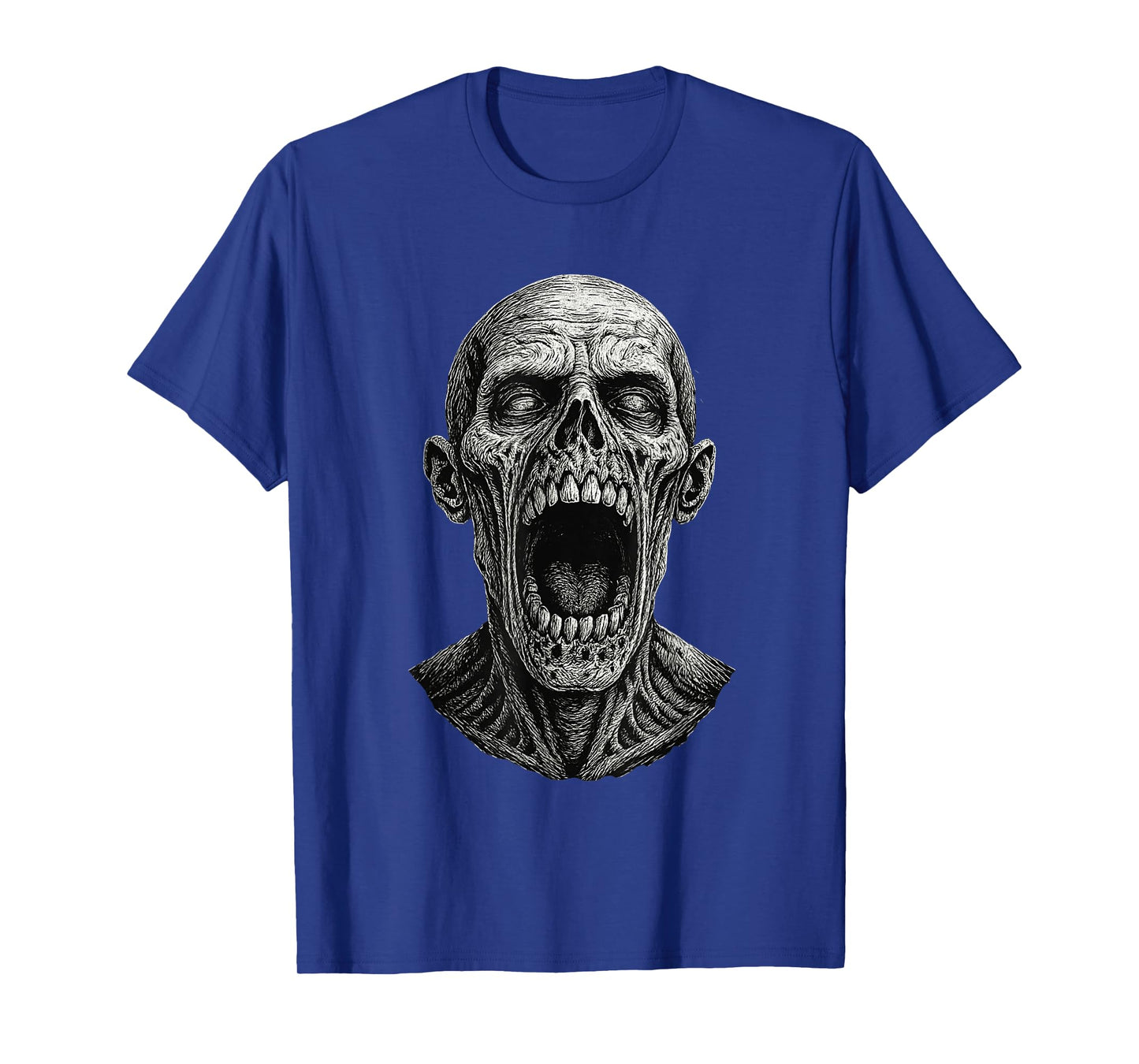Creepy Scary Zombie Horror Movie Helloween Costume Nightmare T-Shirt